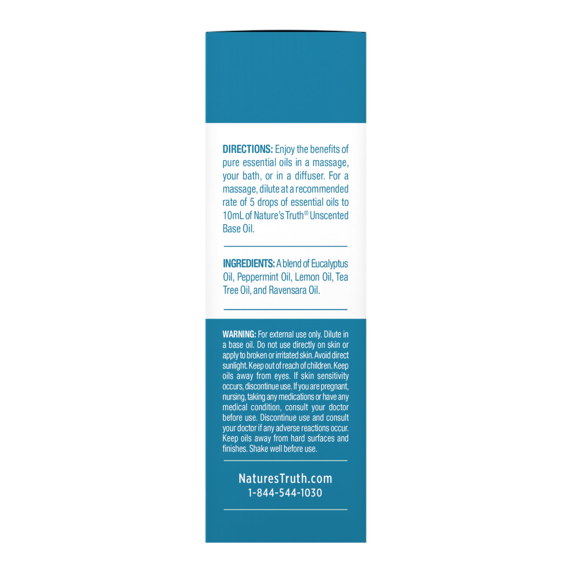 Piping Rock Health Products 84009310459 - Nature's Truth Breathe Easy Essential Oil - 1/Each