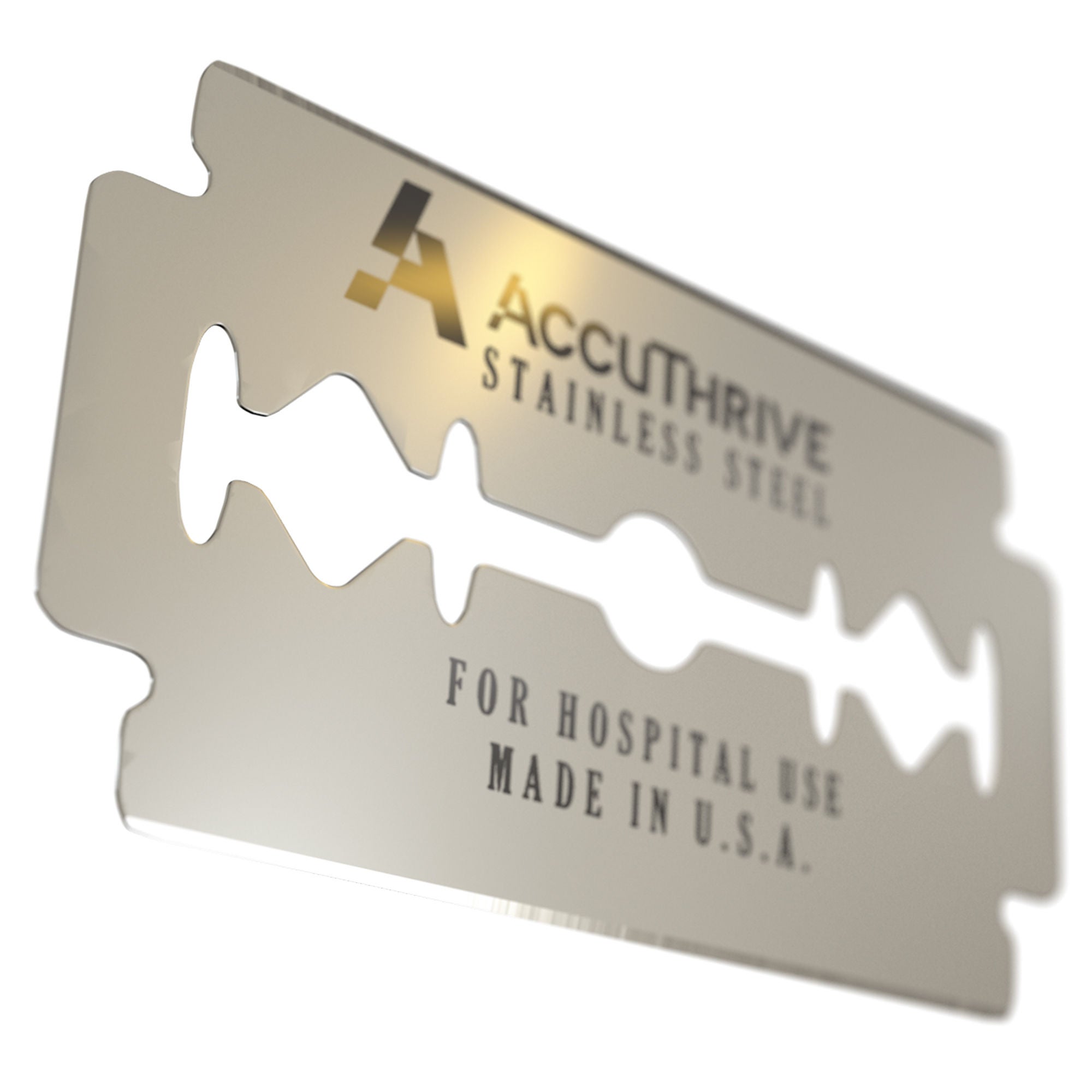 AccuTec Blades - AVBL-3002-0000 AccuThrive® Double Edge Prep Blades with Microcoat