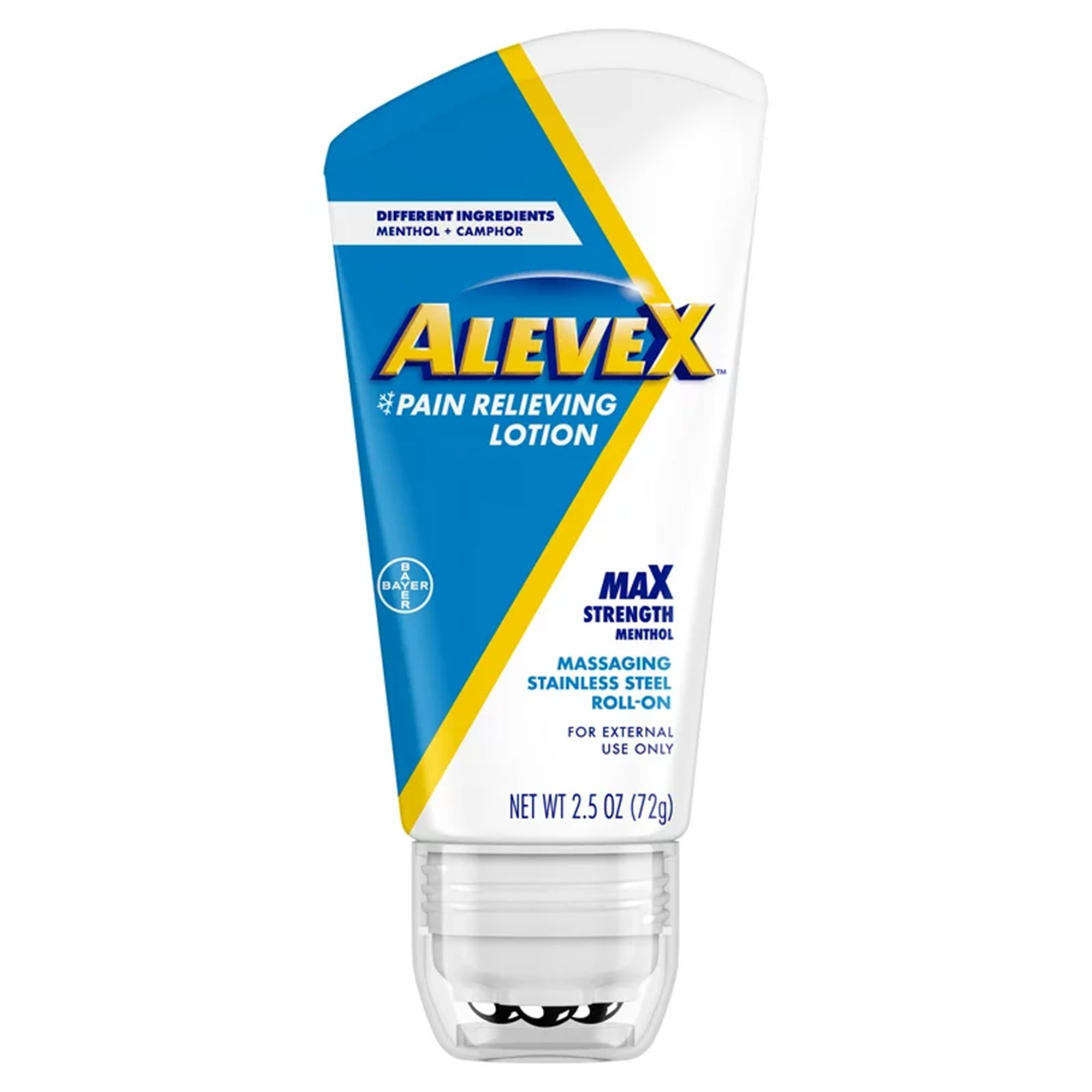 Bayer 00280005001 - Aleve X Pain Relieving Lotion Max Strength Menthol, 2½-ounce roll-on bottle - 1/Each