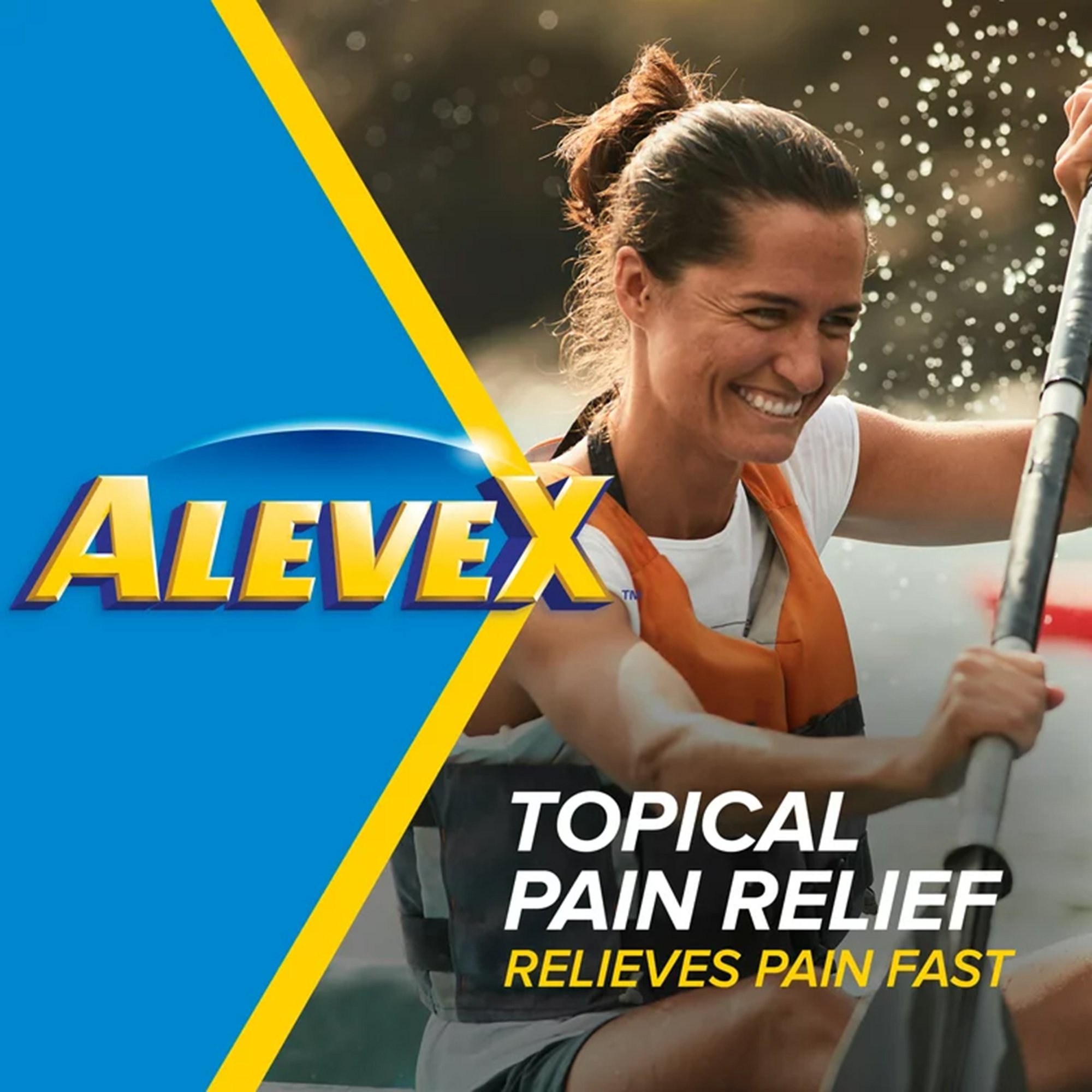 Bayer 00280005001 - Aleve X Pain Relieving Lotion Max Strength Menthol, 2½-ounce roll-on bottle - 1/Each