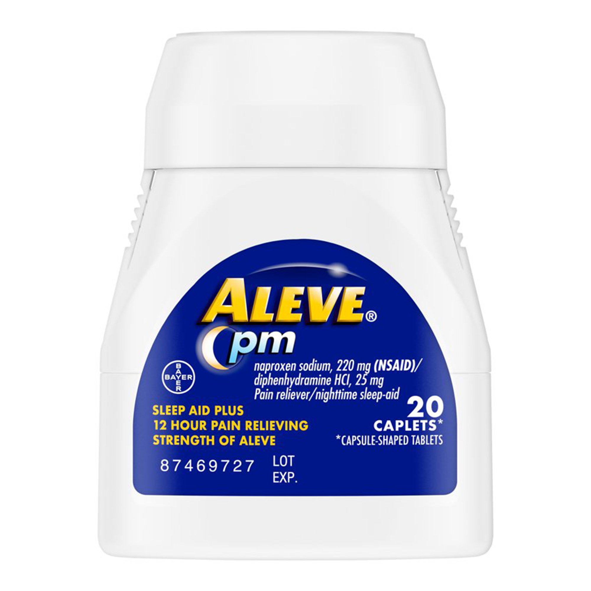 Bayer 00280120020 - Aleve PM Caplets - 1/Bottle