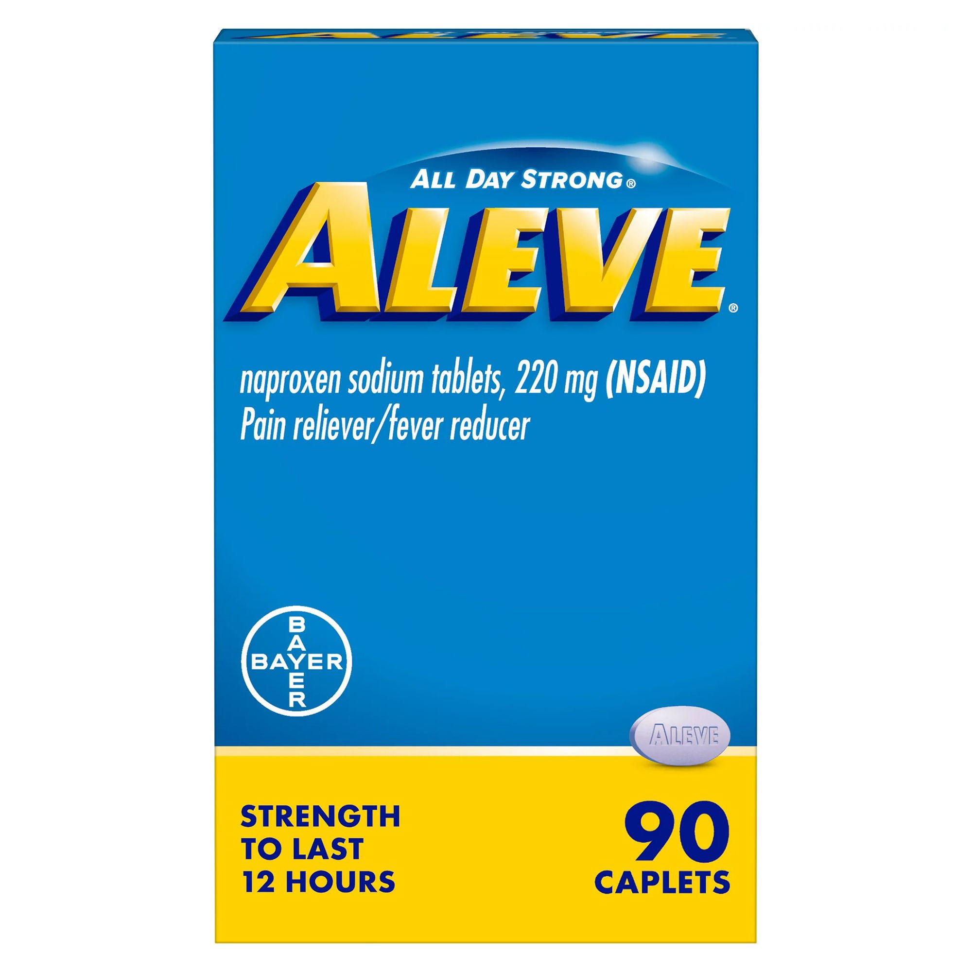Bayer - 00280600010 Aleve® Naproxen Sodium Caplets