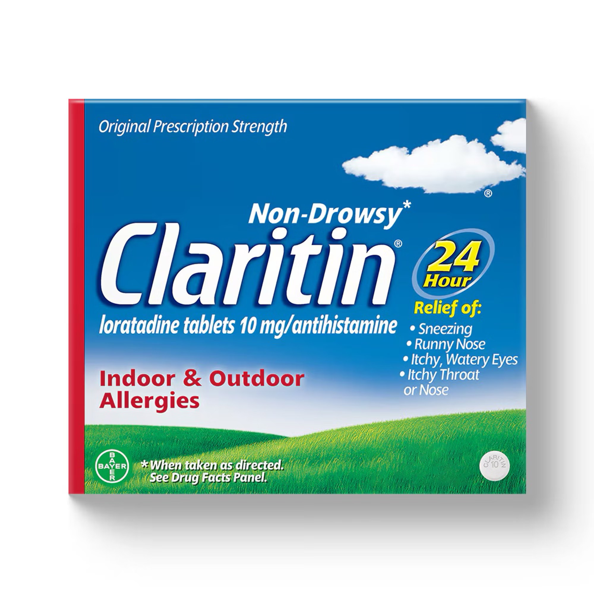 Bayer - 11523665508 Claritin 24 Hour Allergy Tablets