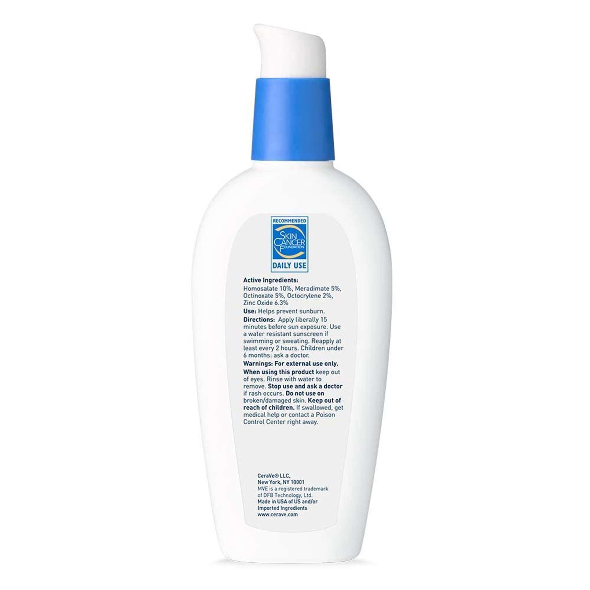 Loreal USA 60600053746 - CeraVe® AM Facial Moisturizing Lotion with Sunscreen - 1/Each