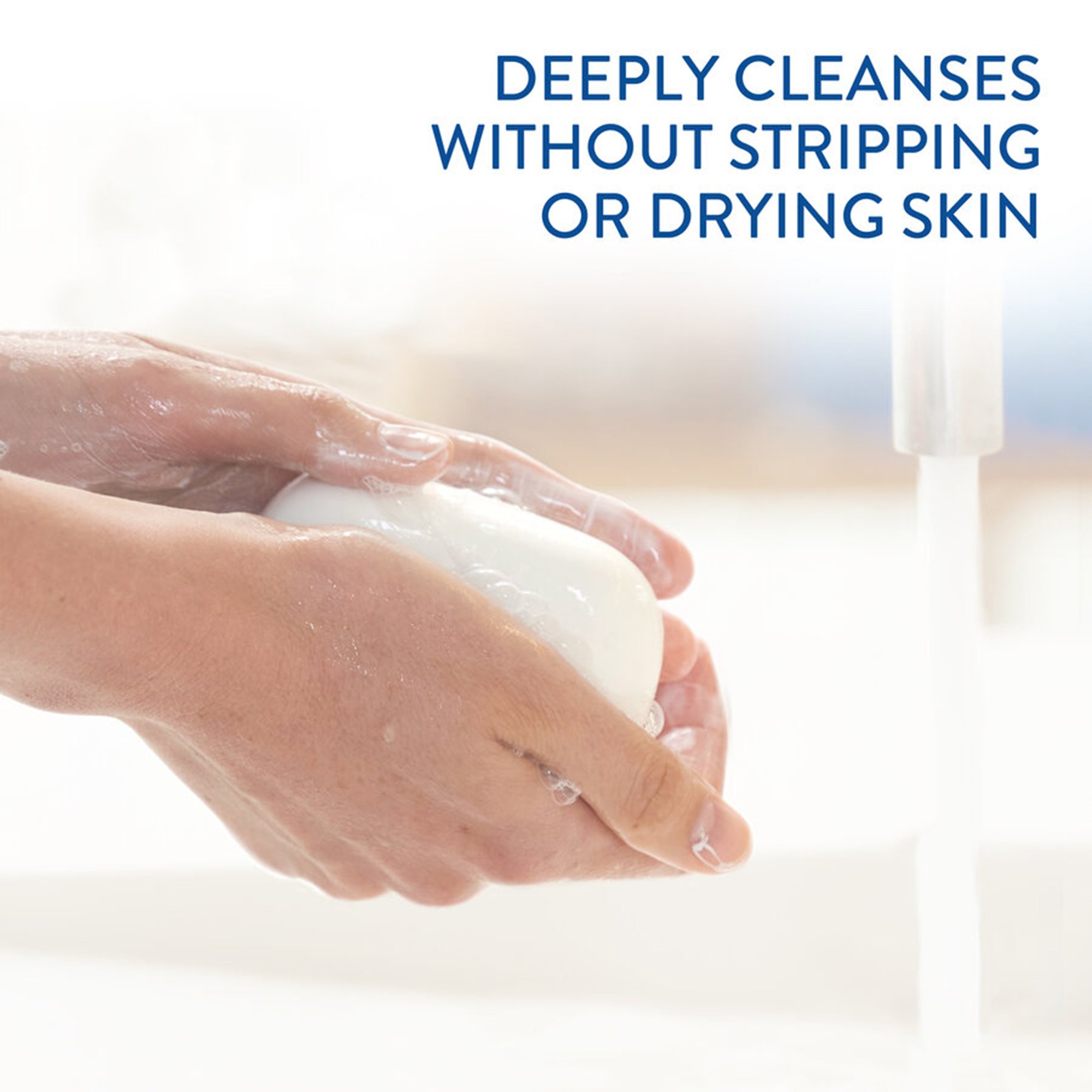 Galderma Laboratories 00299392357 - Cetaphil® Deep Cleansing Bar Dry to Normal, Sensitive Skin, Gentle Scent - 1/Each