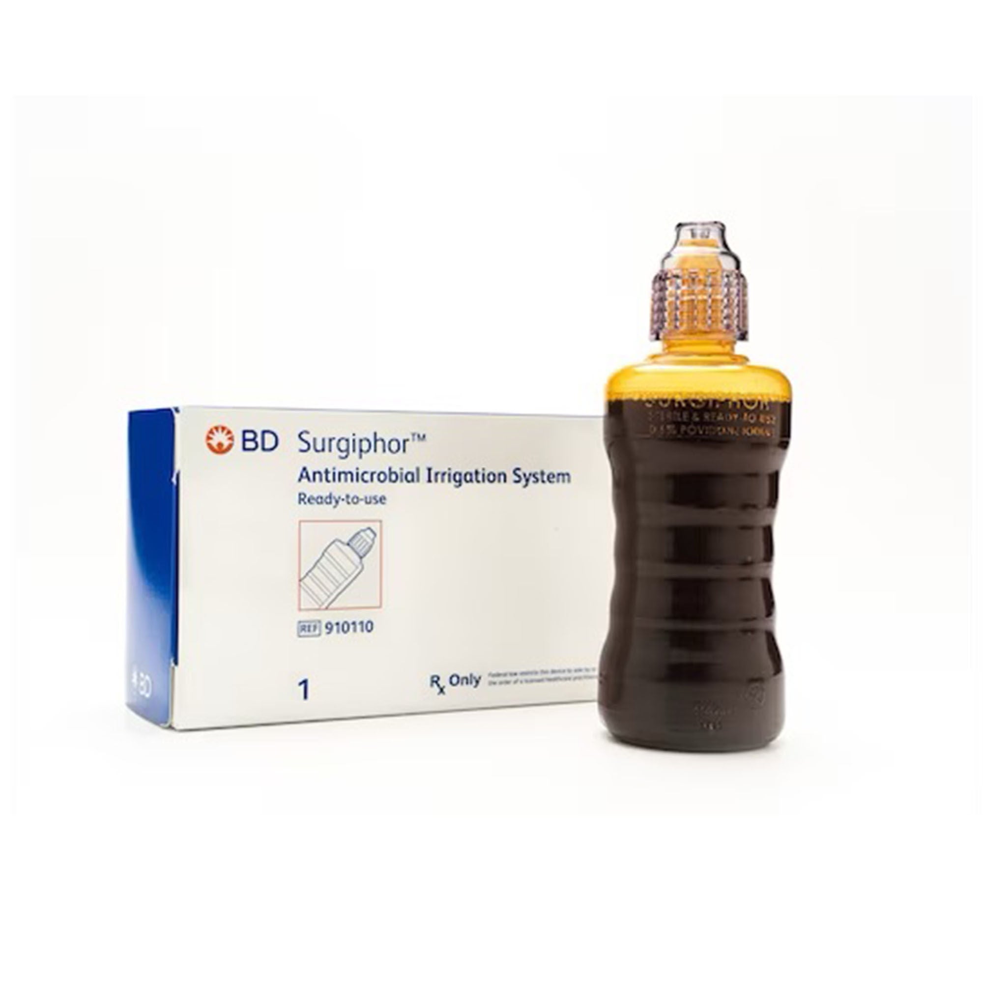 BD Primary Care Diagnostics - 910110 Antimicrobial Wound Lavage BD Surgiphor™ 450 mL Squeeze Bottle OR Sterile