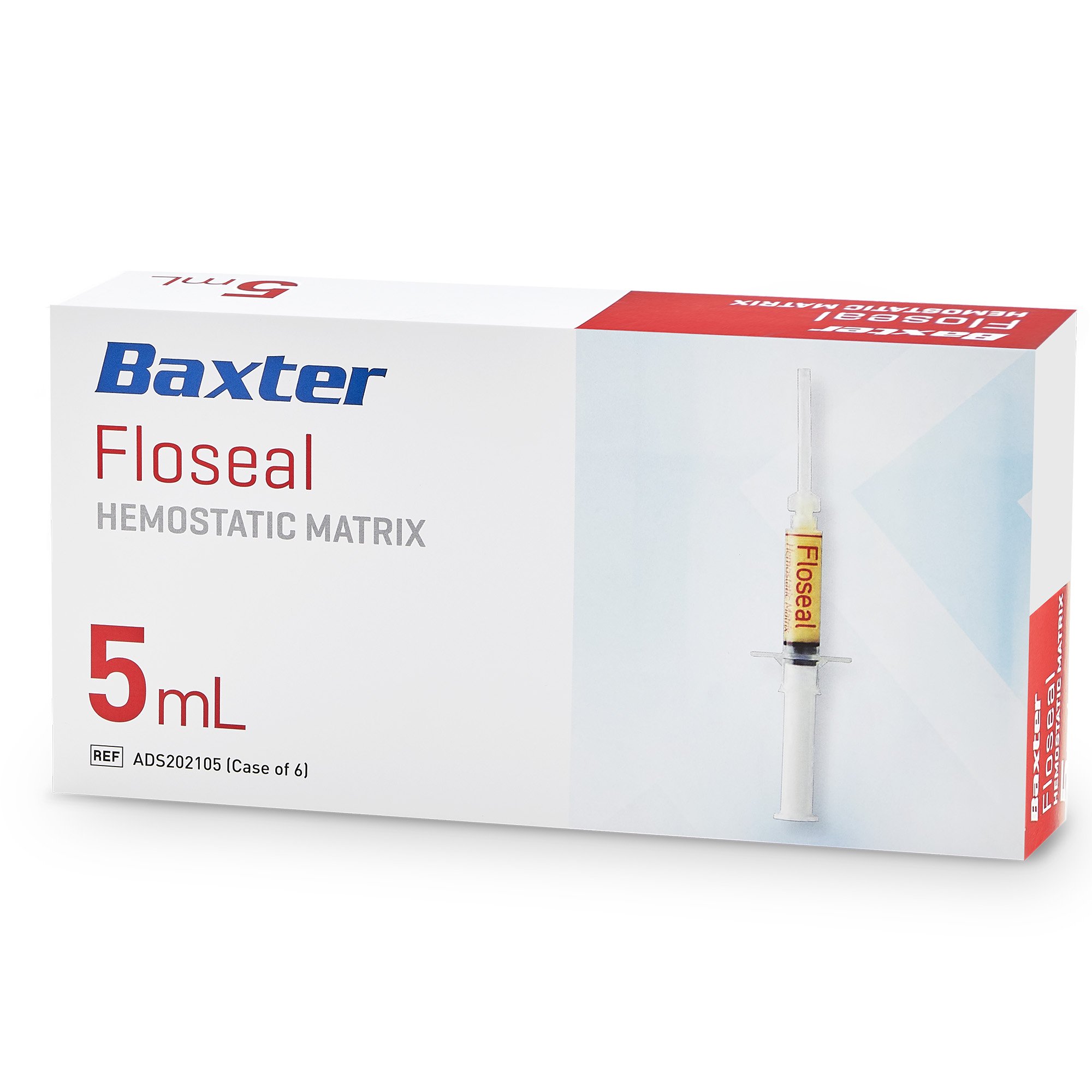 Floseal Matrix Hemostatic Kit ADS202105 by Baxter Healthcare (Advanced Surgical Product)