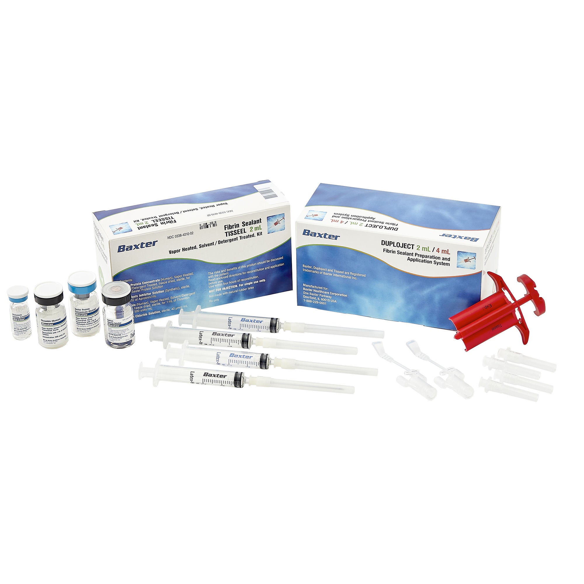 Baxter Healthcare (Advanced Surgical Product) - 1504514 Tisseel Delivery System Tisseel Fibrin Sealant with Duploject System 2 mL For Tisseel Fibrin Sealant