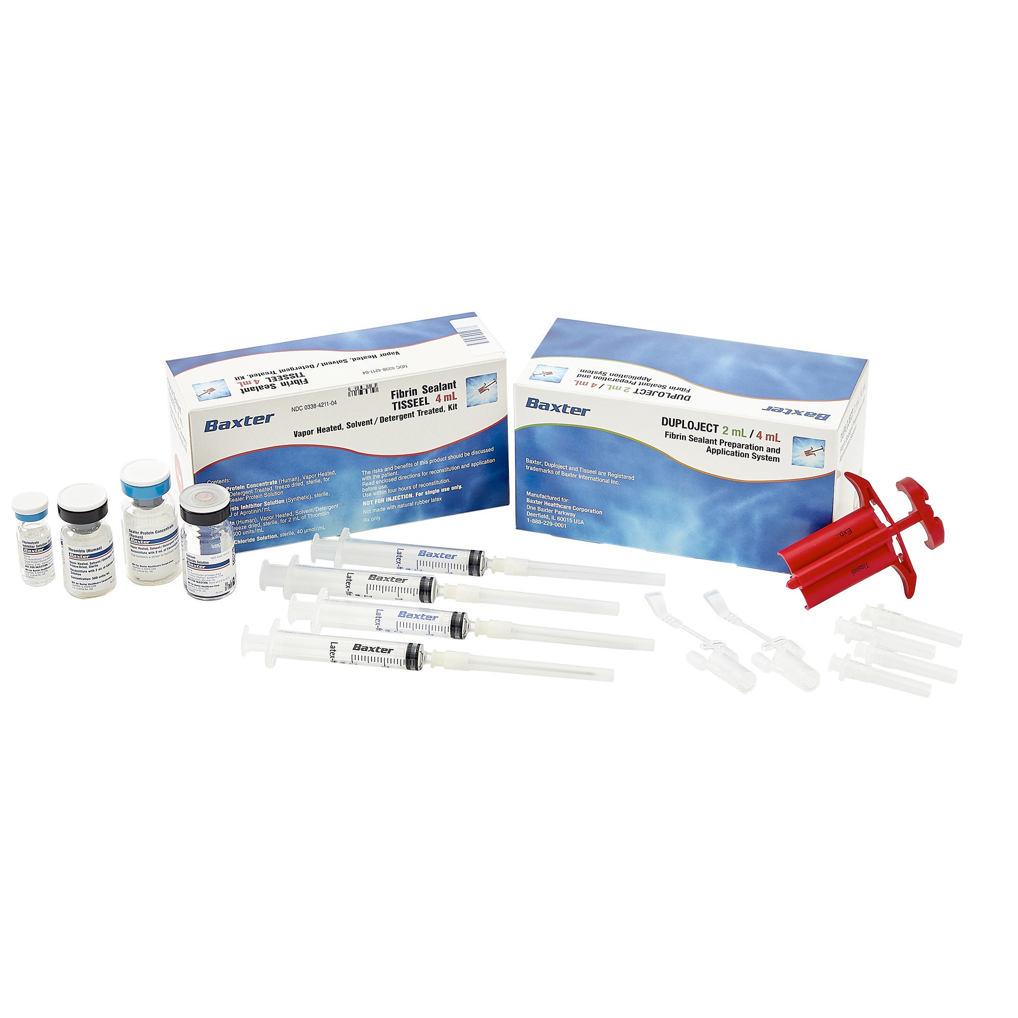 Baxter Healthcare (Advanced Surgical Product) - 1504515 Tisseel Delivery System Tisseel Fibrin Sealant with Duploject System For Tisseel Fibrin Sealant