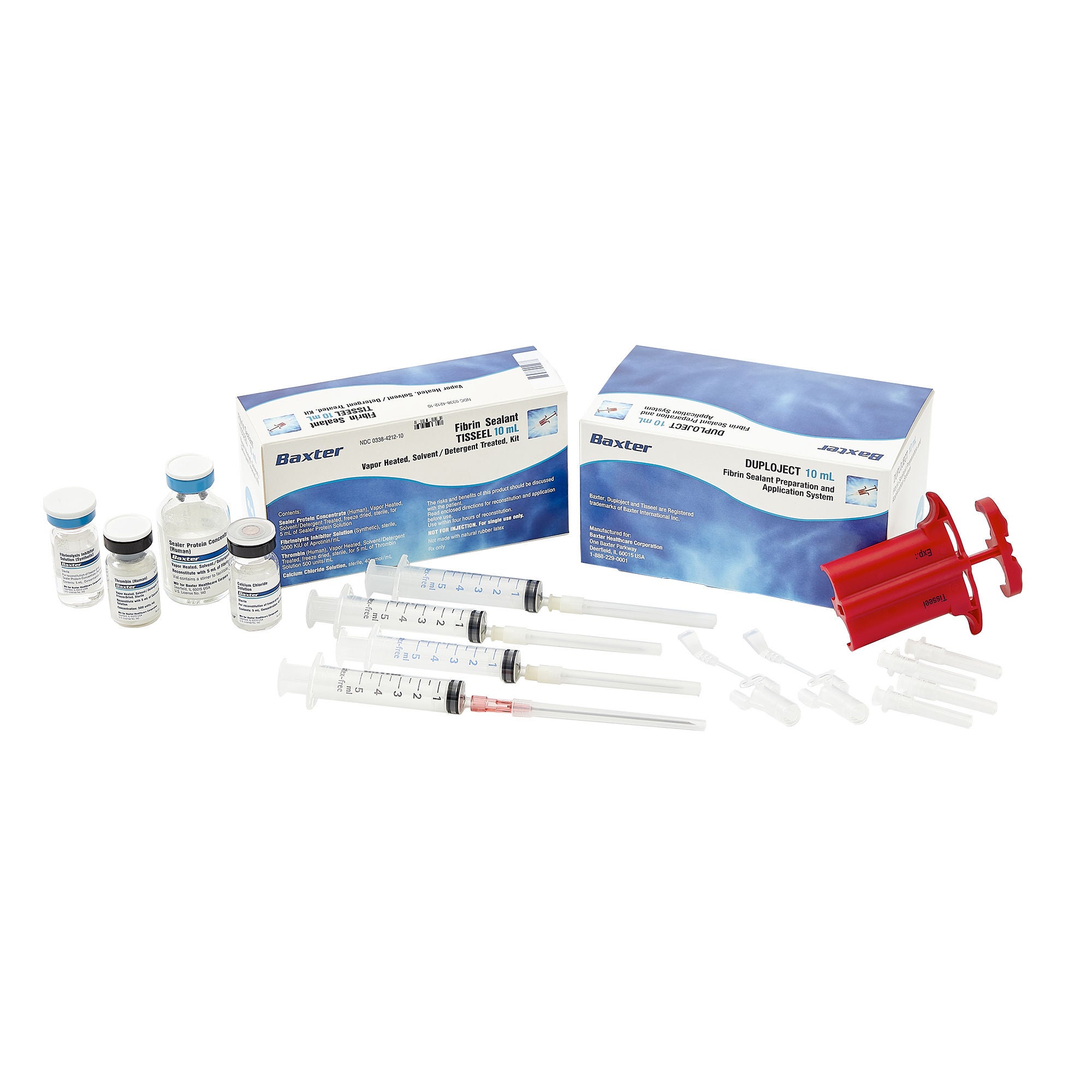 Baxter Healthcare (Advanced Surgical Product) - 1504516 Tisseel Delivery System Tisseel Fibrin Sealant with Duploject System 10 mL For Tisseel Fibrin Sealant