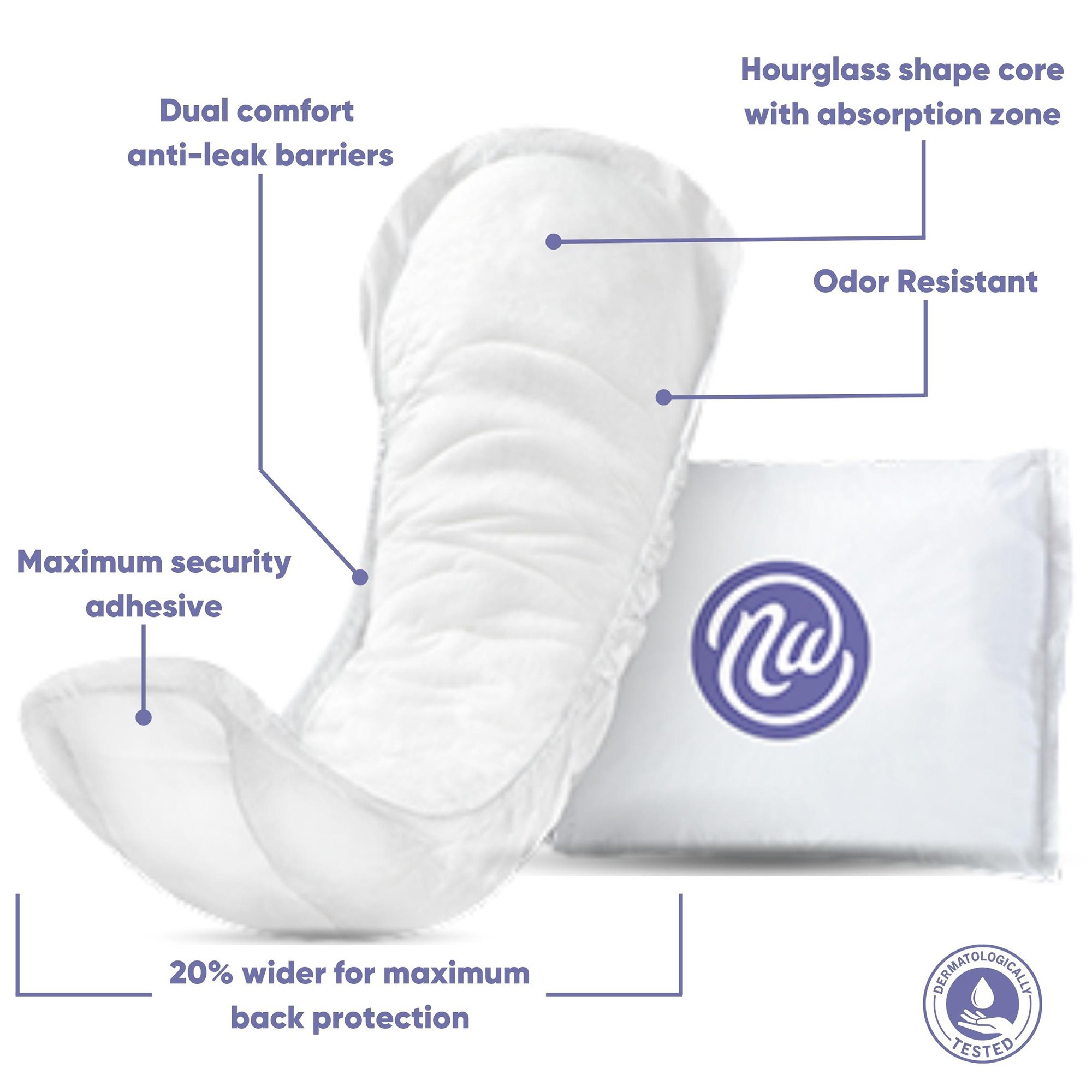 Valrico LLC 0290 - Nexwear Ultimate Bladder Control Pads - 30/Pack, 90/Case