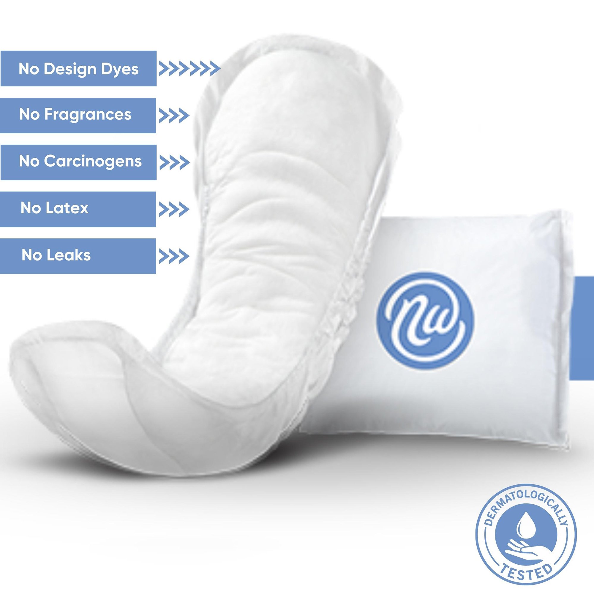 Valrico LLC 1990 - Nexwear Maximum Long Bladder Control Pads - 30/Pack, 90/Case