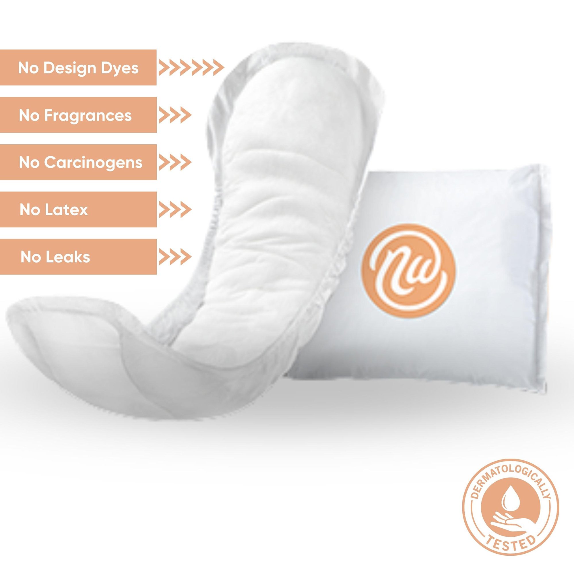 Valrico LLC 3390 - Nexwear Moderate Regular Bladder Control Pads - 30/Pack, 90/Case