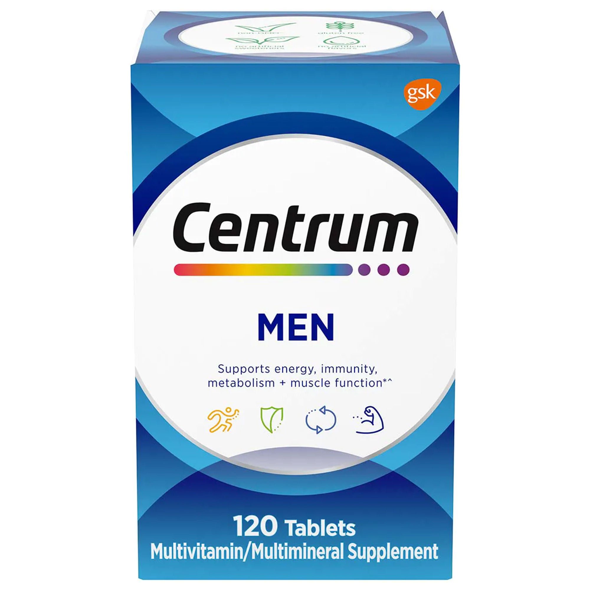 Glaxo Consumer Products - 30573475792 Centrum Men Multivitamin/Multimineral Supplement Tablets