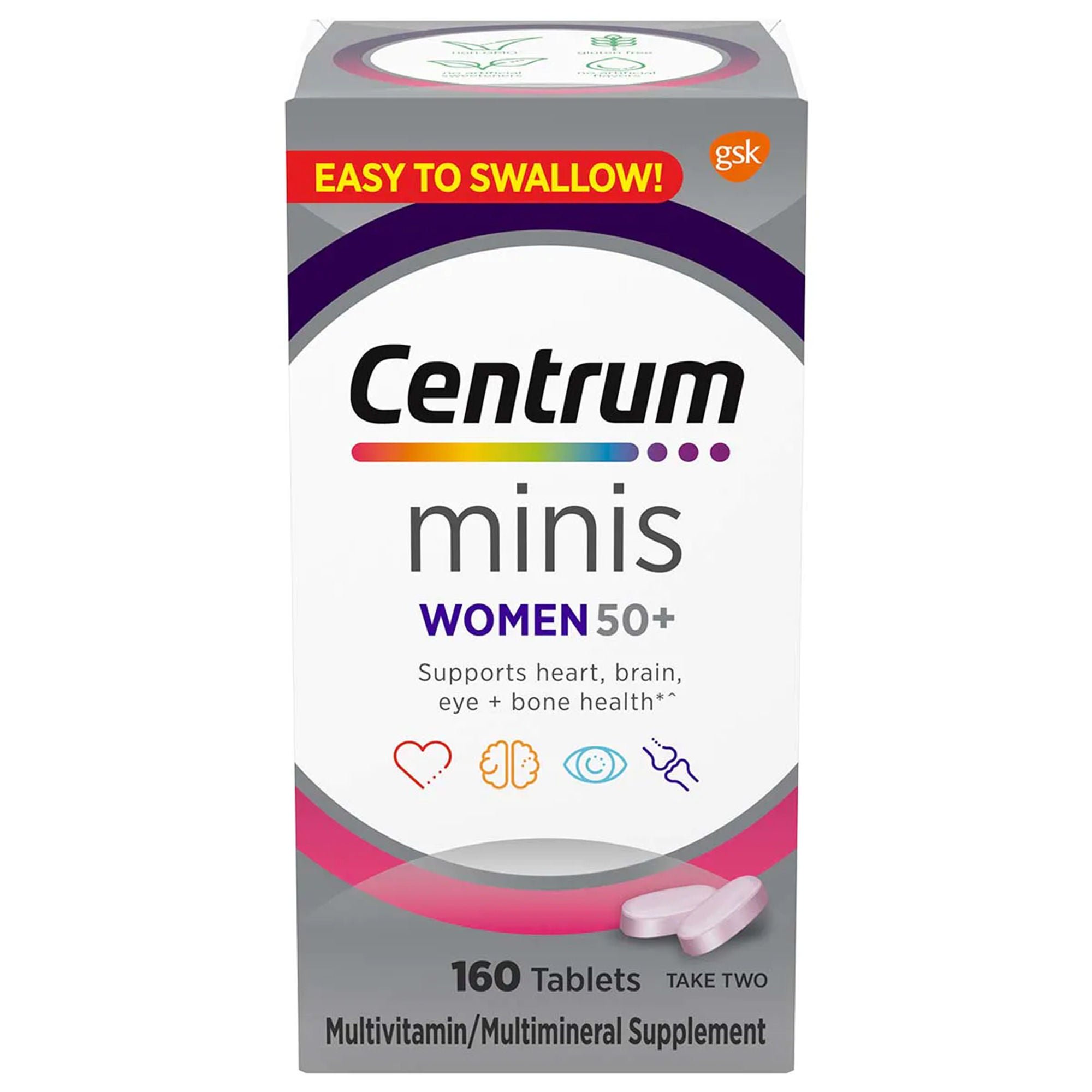 Glaxo Consumer Products - 30573478199 Centrum Minis Women 50+ Multivitamin/Multimineral Supplement Tablet