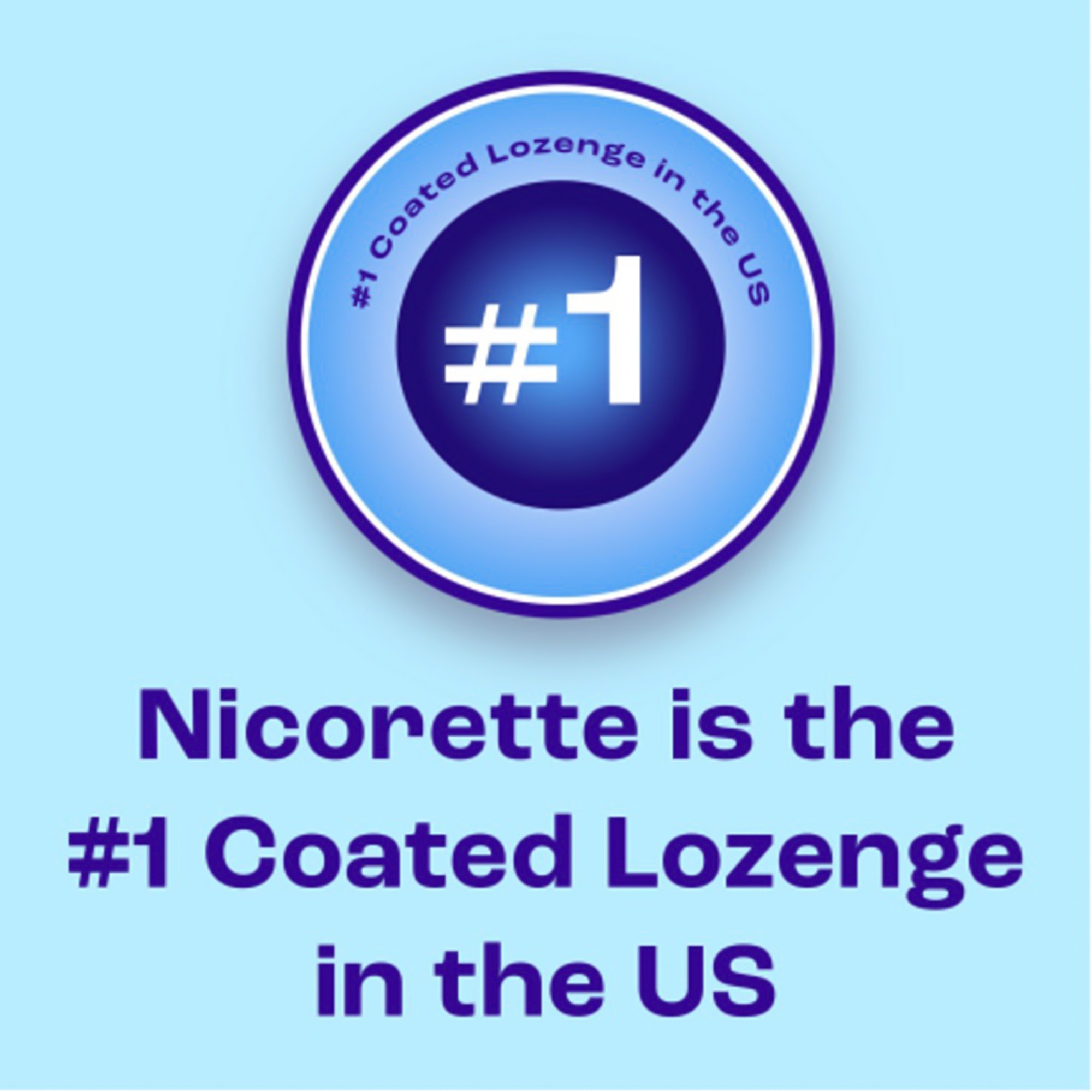 Glaxo Consumer Products 00135047508 - Nicorette Nicotine Polacrilex Gum 4 mg White Ice Mint - 20/Carton