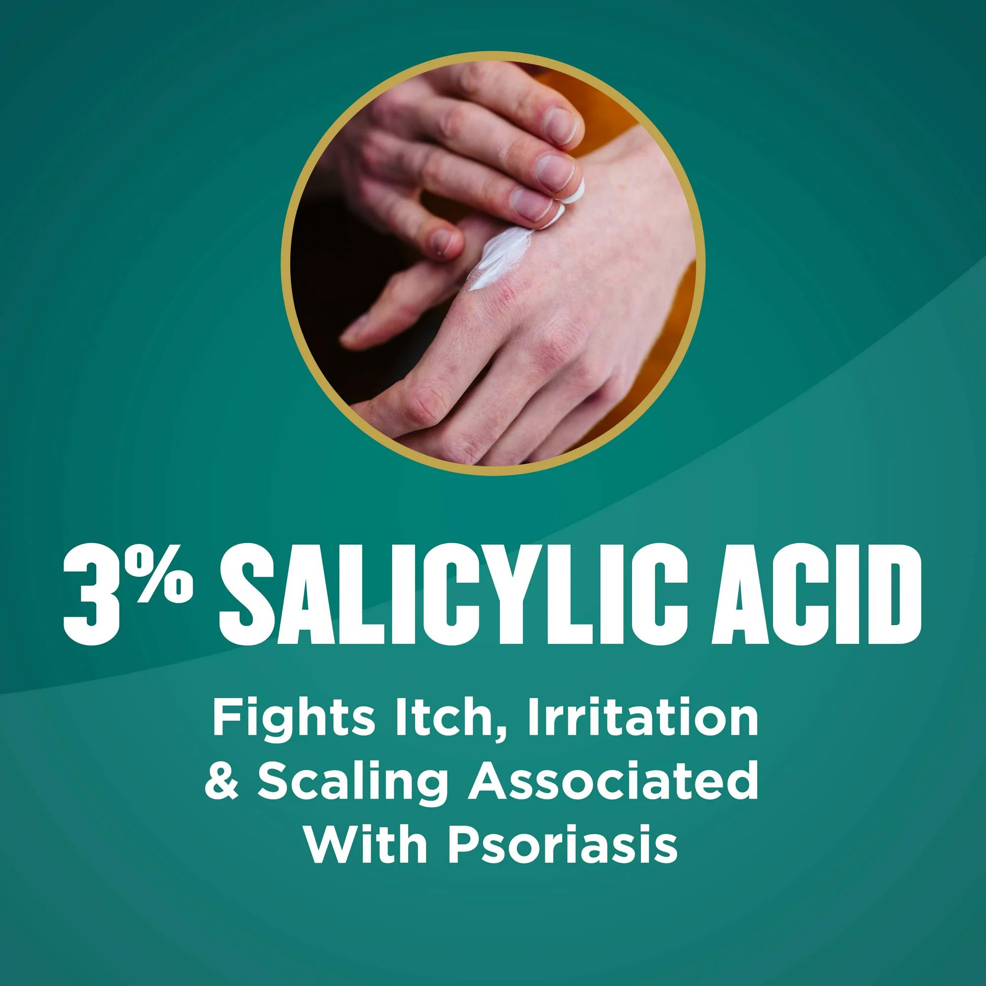 Sanofi 04116704125 - Gold Bond® Medicated Psoriasis Relief 3% Salicylic Acid Multi-Symptom Cream - 1/Each