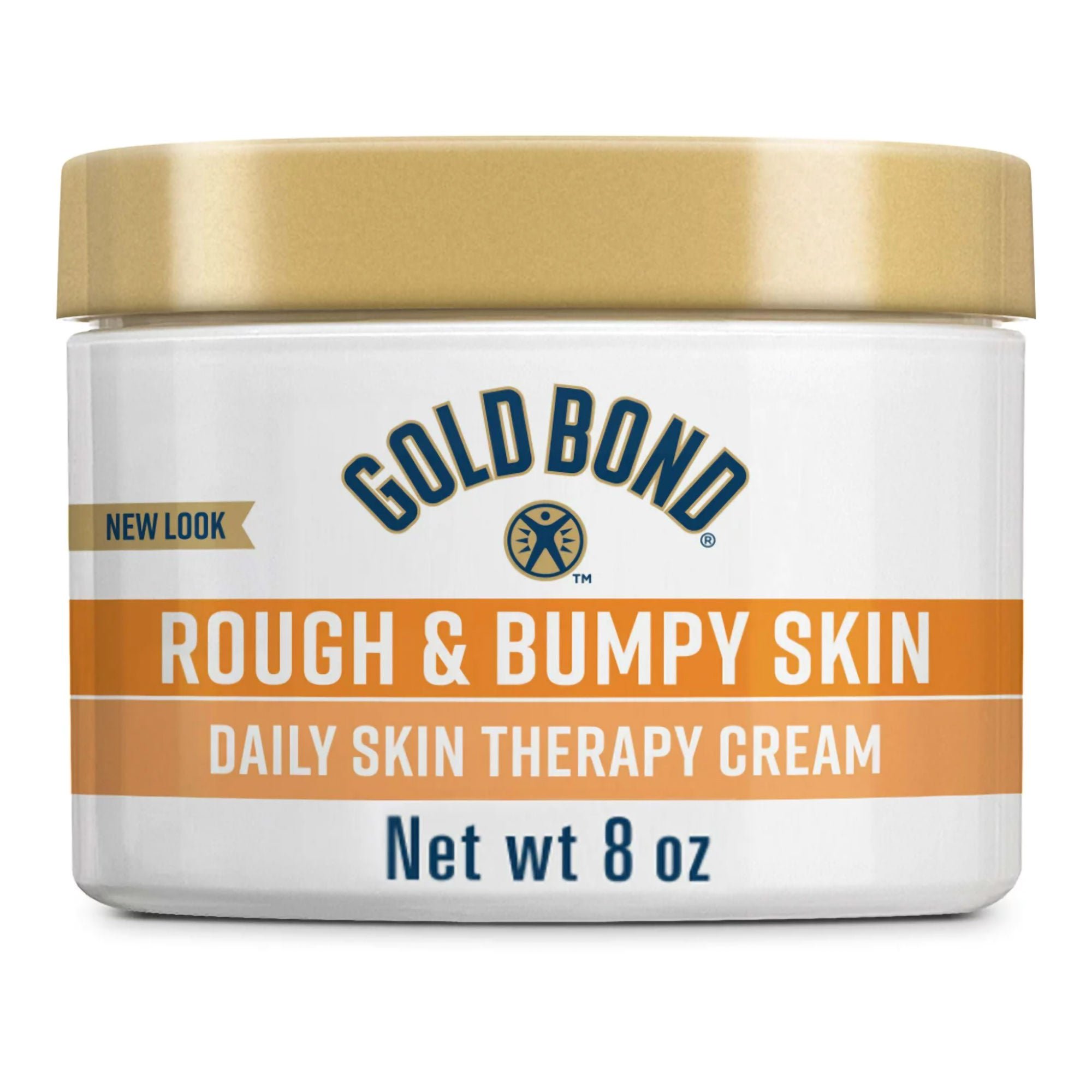 Sanofi - 04116705070 Hand and Body Moisturizer Gold Bond® Rough and Bumpy Skin 8 oz. Jar Unscented Cream