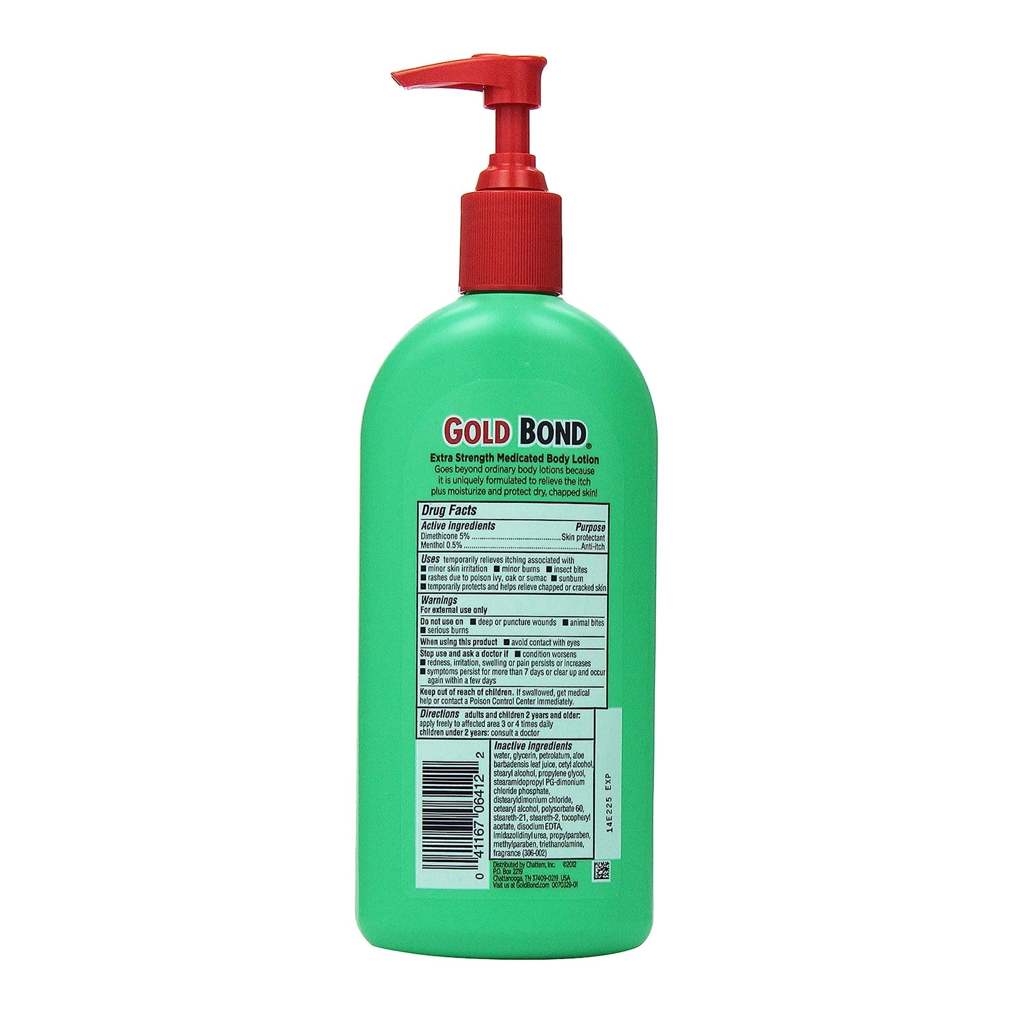 Sanofi 04116706412 - Gold Bond® Medicated 0.5% Menthol Anti-Itch Body Lotion Extra Strength - 1/Each
