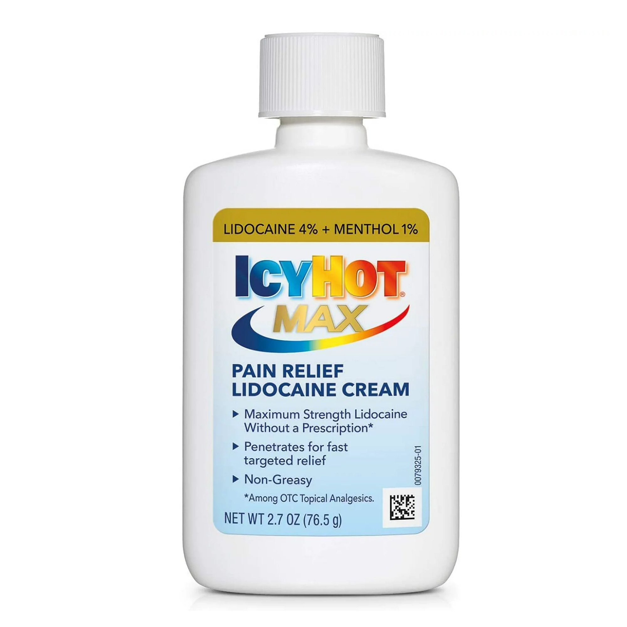 Sanofi 04116717101 - Icy Hot Lidocaine Pain Relief Cream - 1/Each