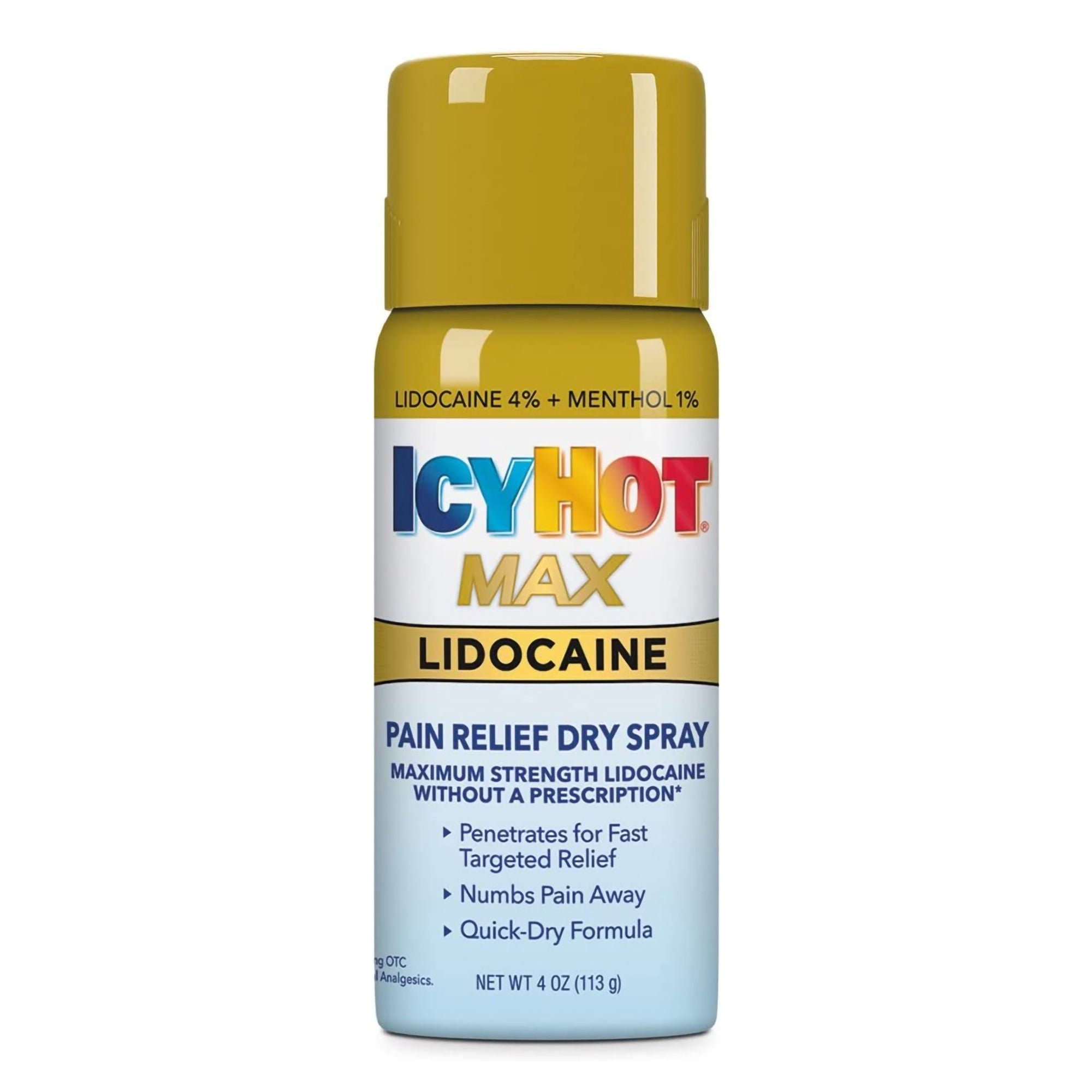 Sanofi - 04116717402 Icy Hot Max Lidocaine Dry Spray