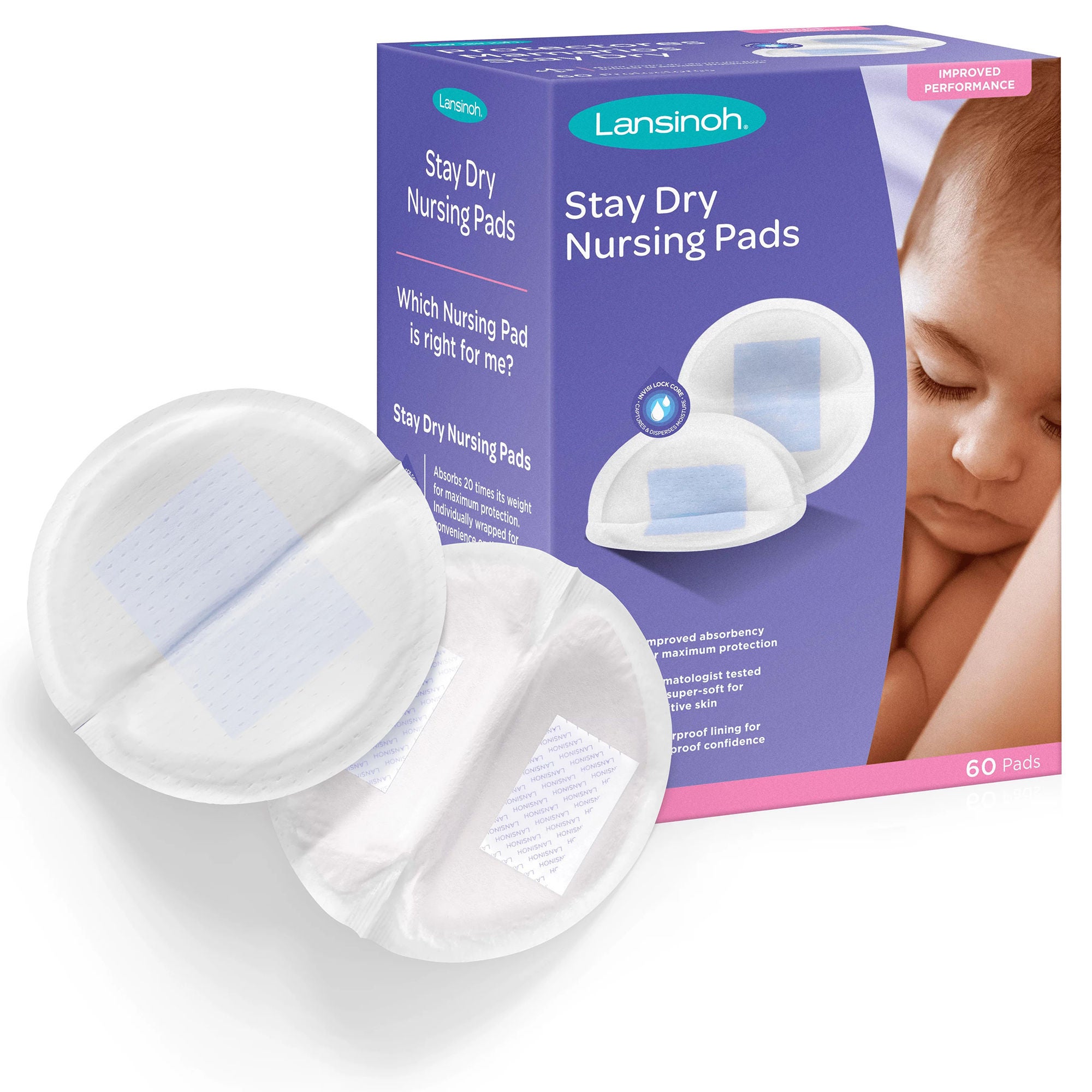 Emerson Healthcare - 20265 Lansinoh® Stay Dry Nursing Pads