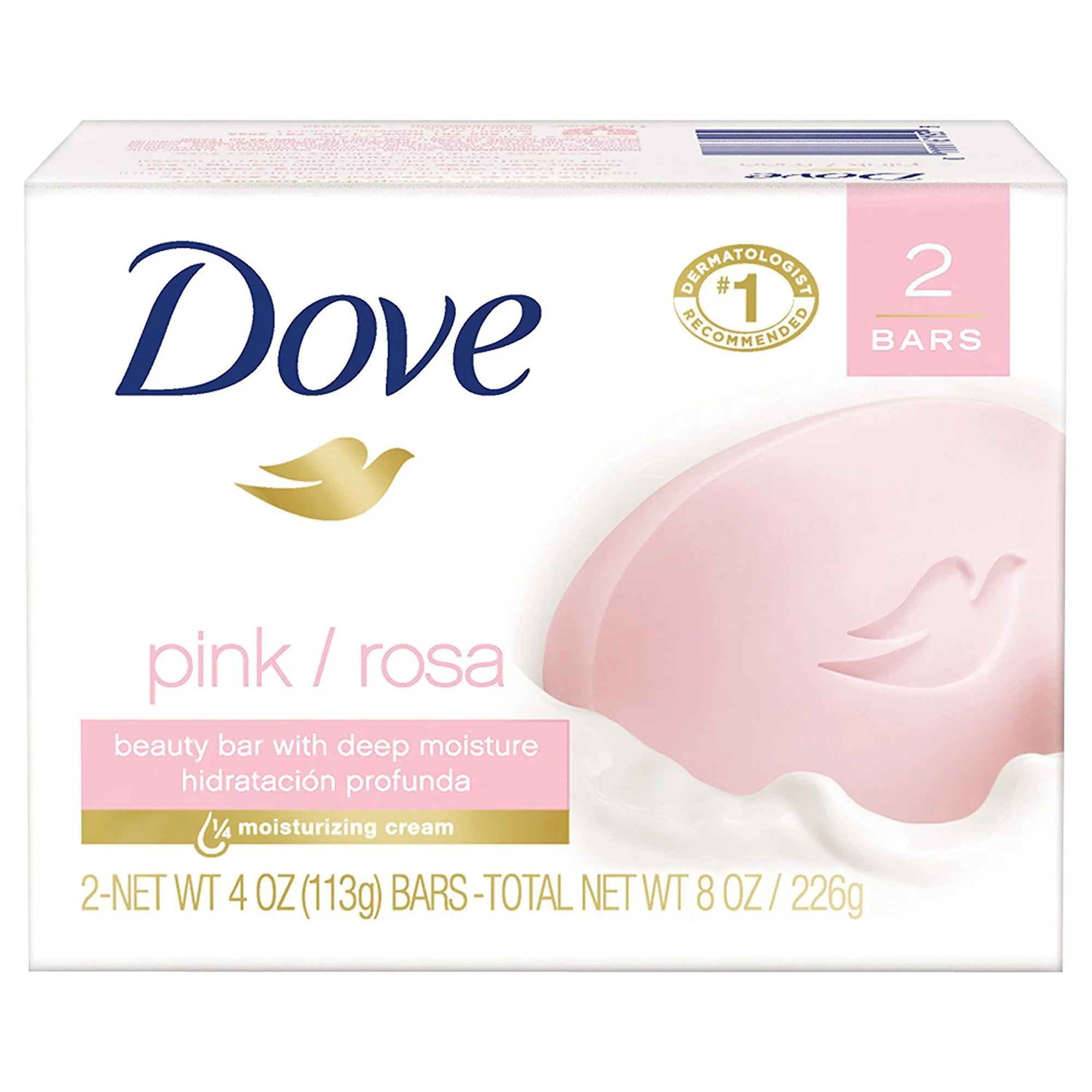 Dot Foods 01111161195 - Dove Beauty Bars Pink - 1/Pack