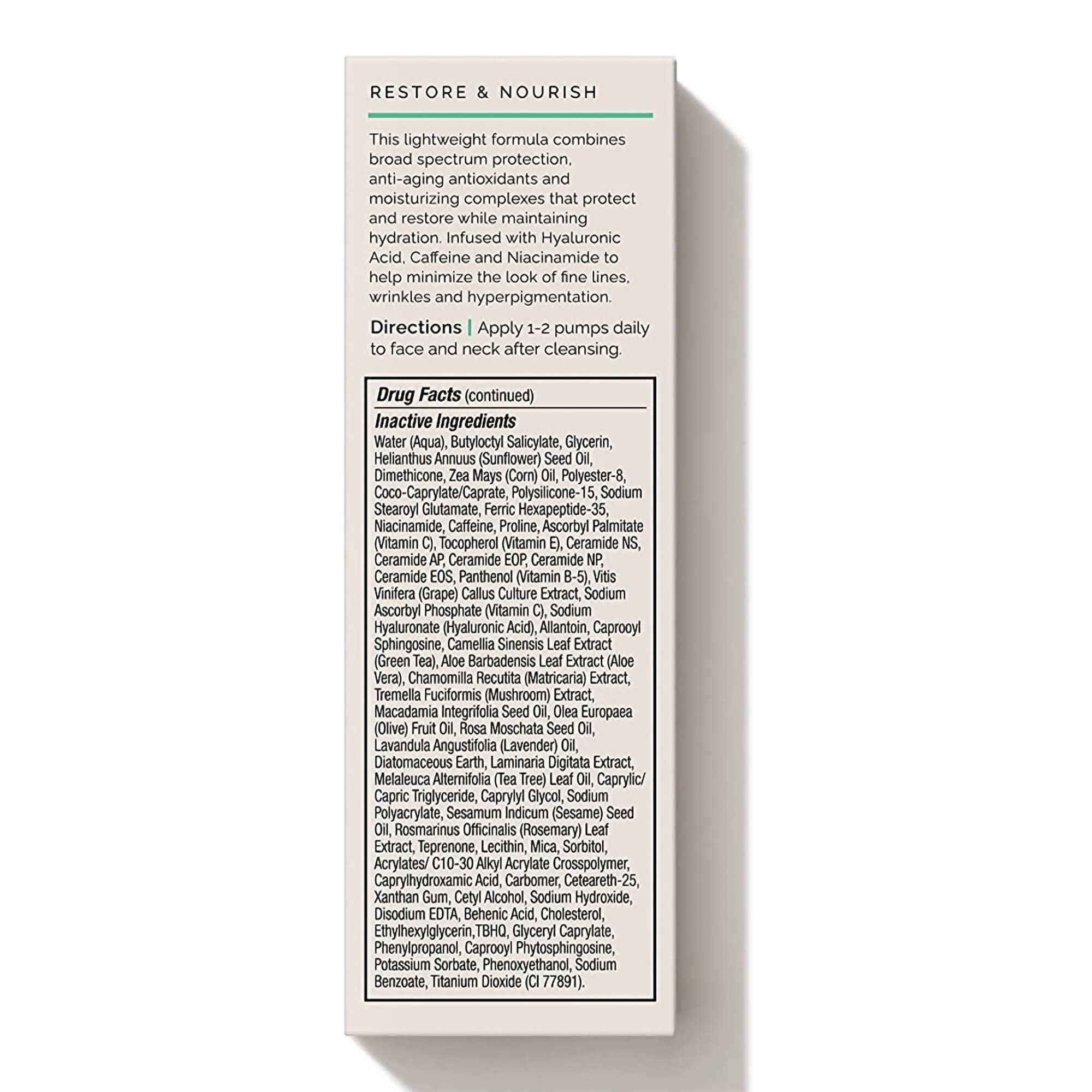 MDSolarSciences 144001 - MDSolarSciences® Daily Perfecting Moisturizer SPF 30 - 1/Each, 6/Pack, 48/Case