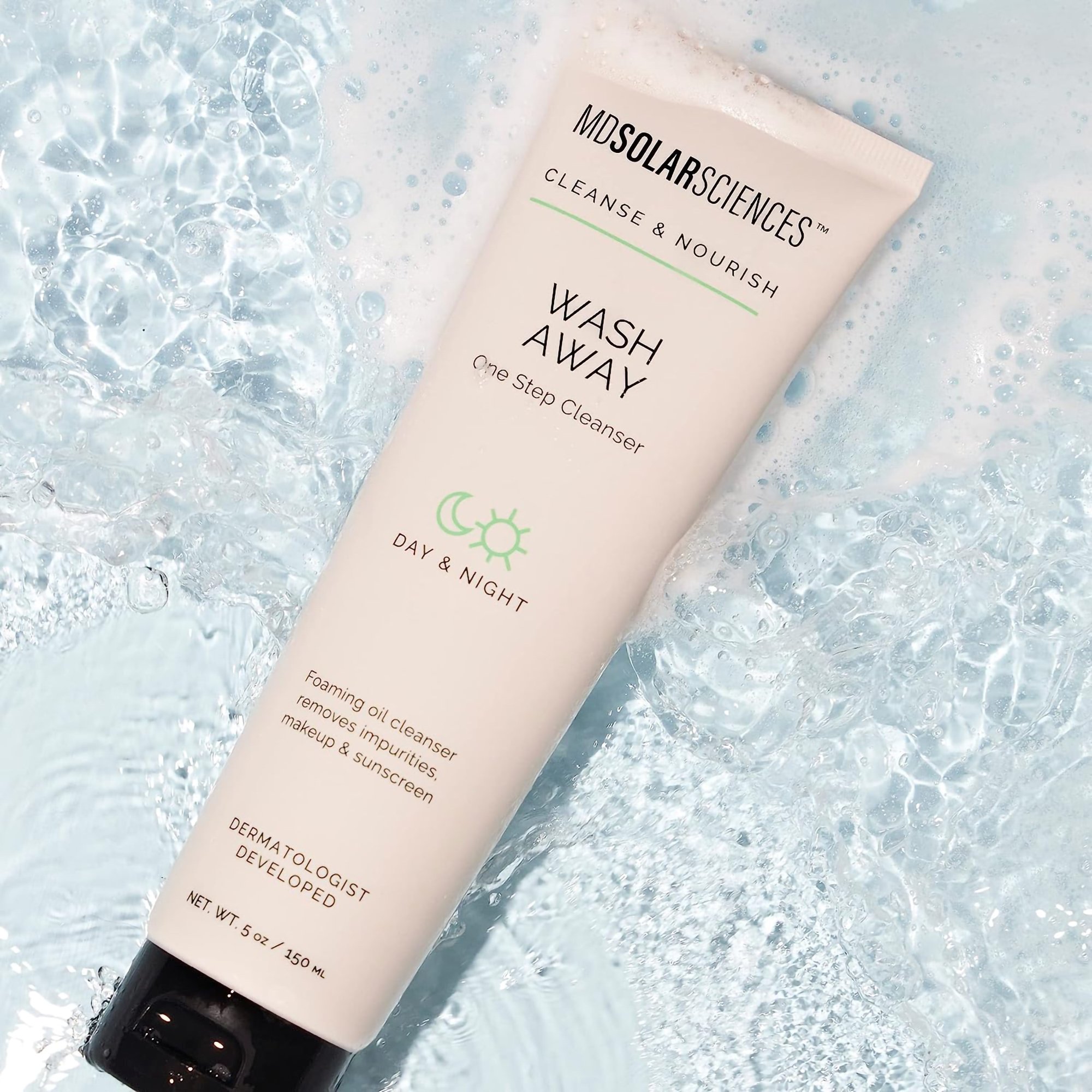 MDSolarSciences 167001 - MDSolarsciences™ Wash Away One Step Cleanser, 5 oz. - 1/Each, 3/Pack, 24/Case