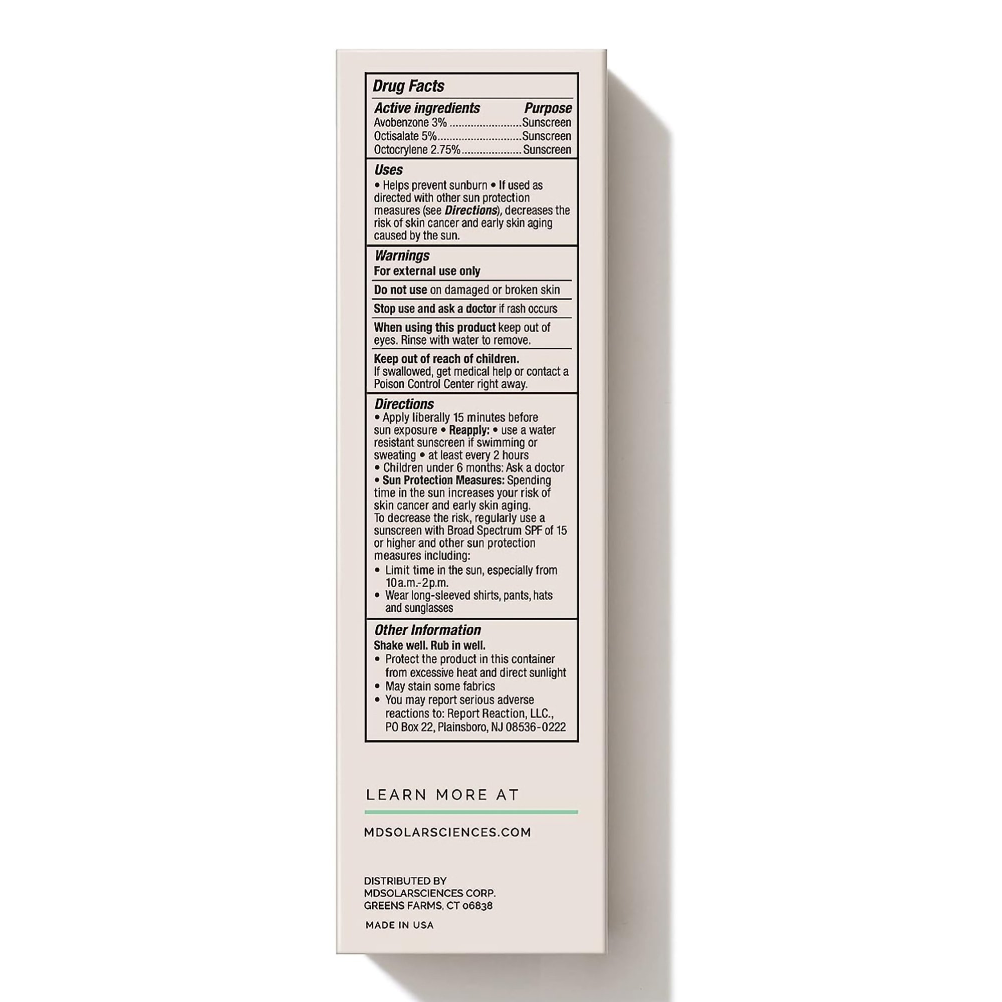 MDSolarSciences 173001 - MDSolarSciences® Gleam + Glow SPF 50 - 1/Each, 3/Pack, 24/Case