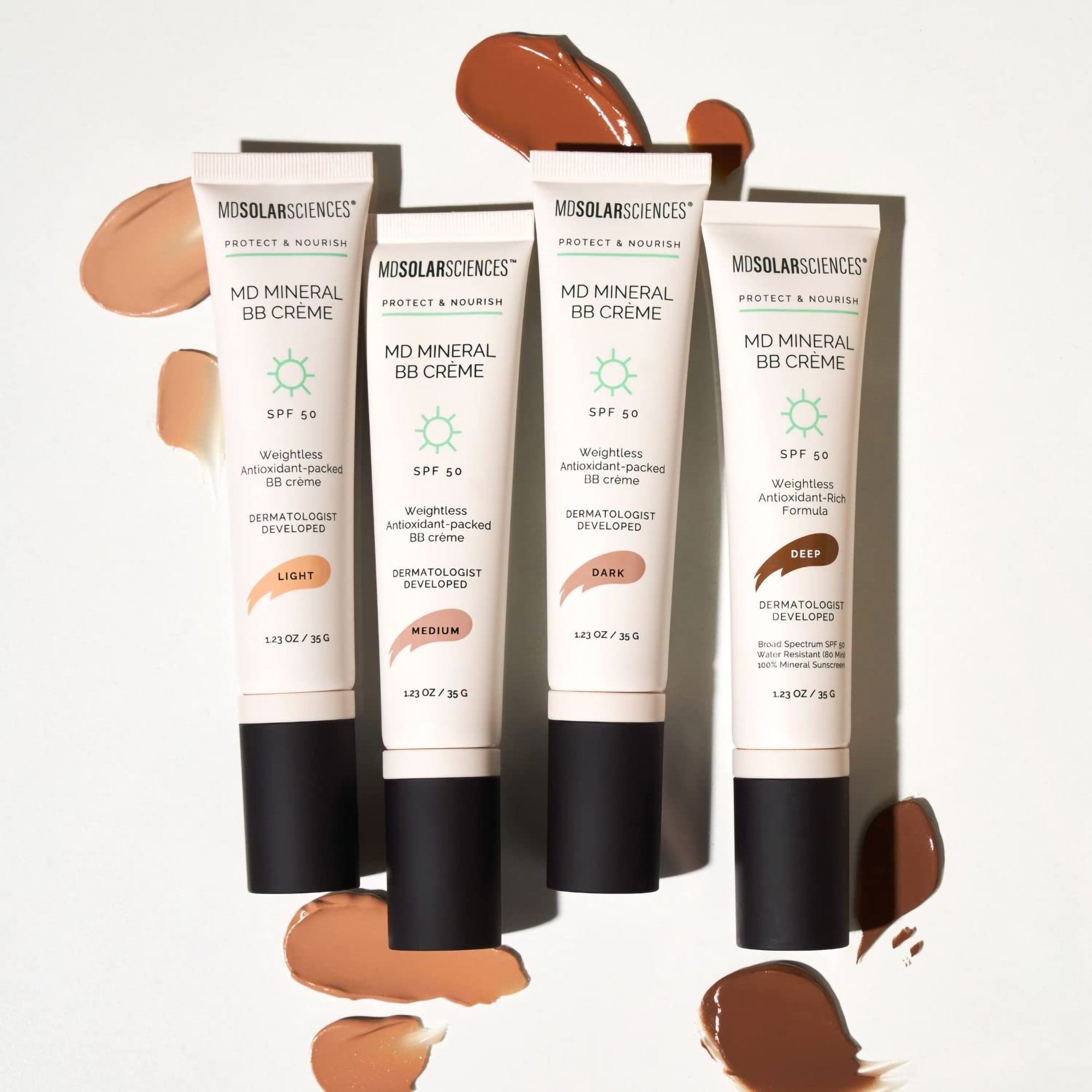 MDSolarSciences 149003 - MDSolarsciences™ MD Mineral BB Crème SPF 50, Dark - 1/Each, 3/Pack, 24/Case