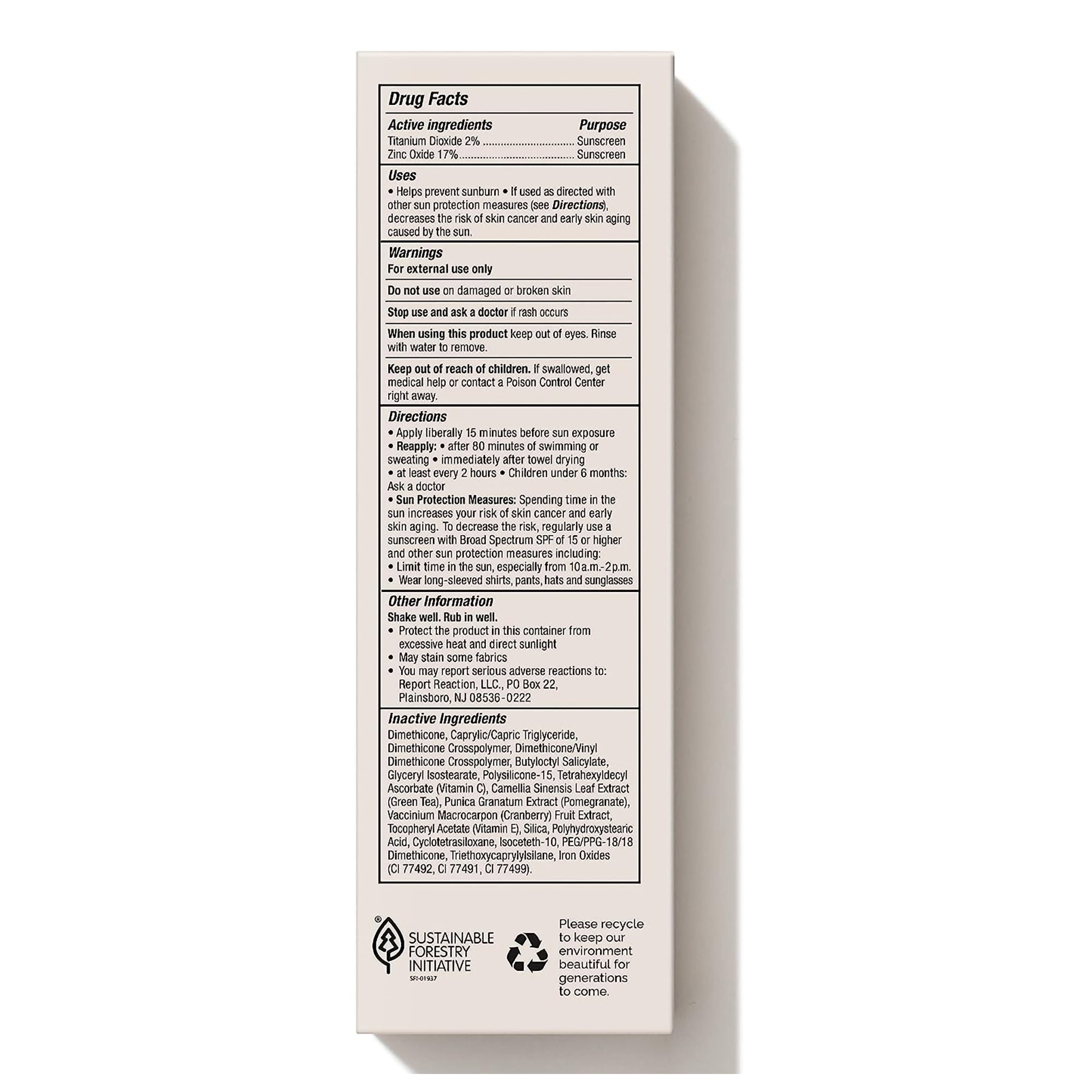 MDSolarSciences 135001 - MDSolarSciences® Mineral Crème SPF 50 - 1/Each, 6/Pack, 48/Case