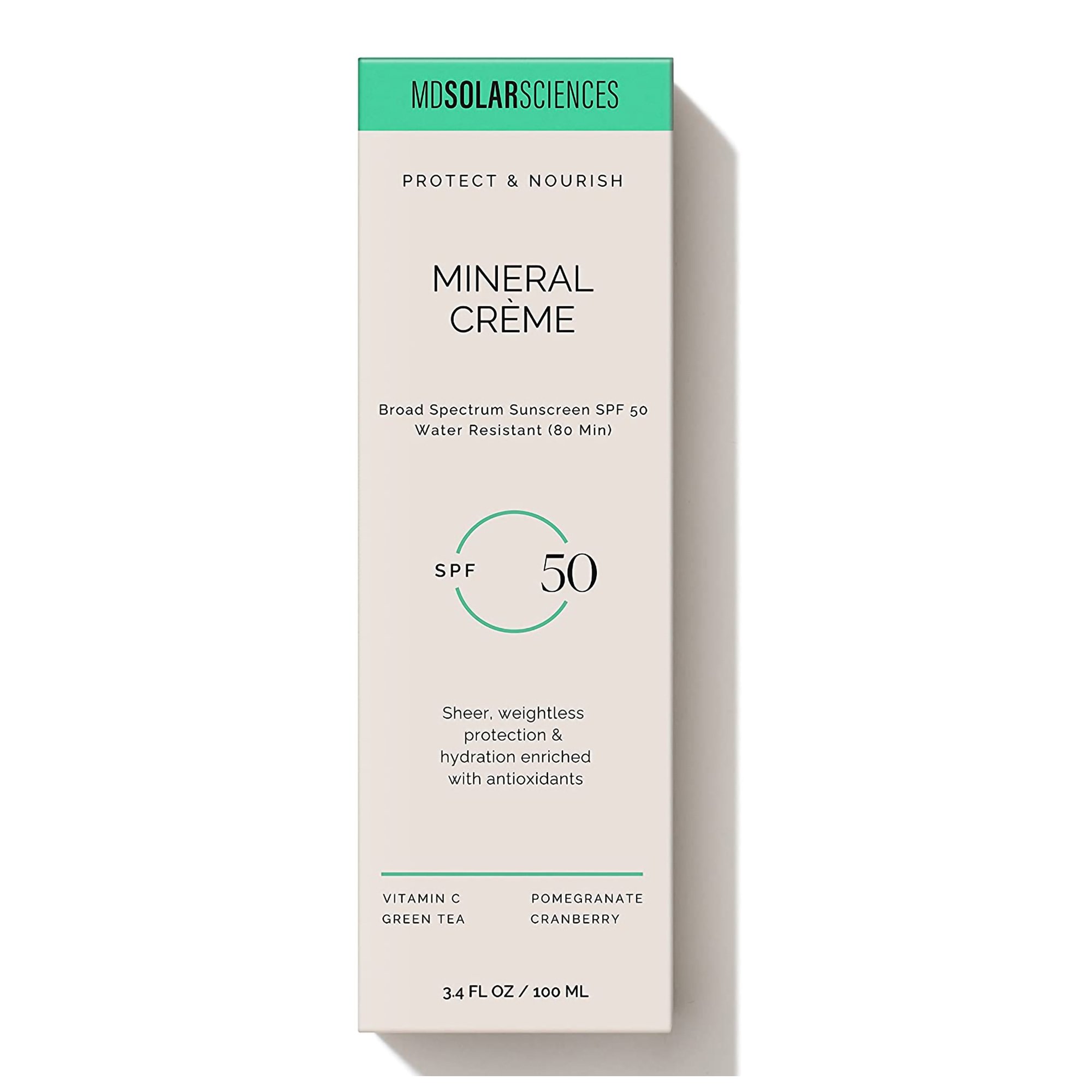 MDSolarSciences 135001 - MDSolarSciences® Mineral Crème SPF 50 - 1/Each, 6/Pack, 48/Case
