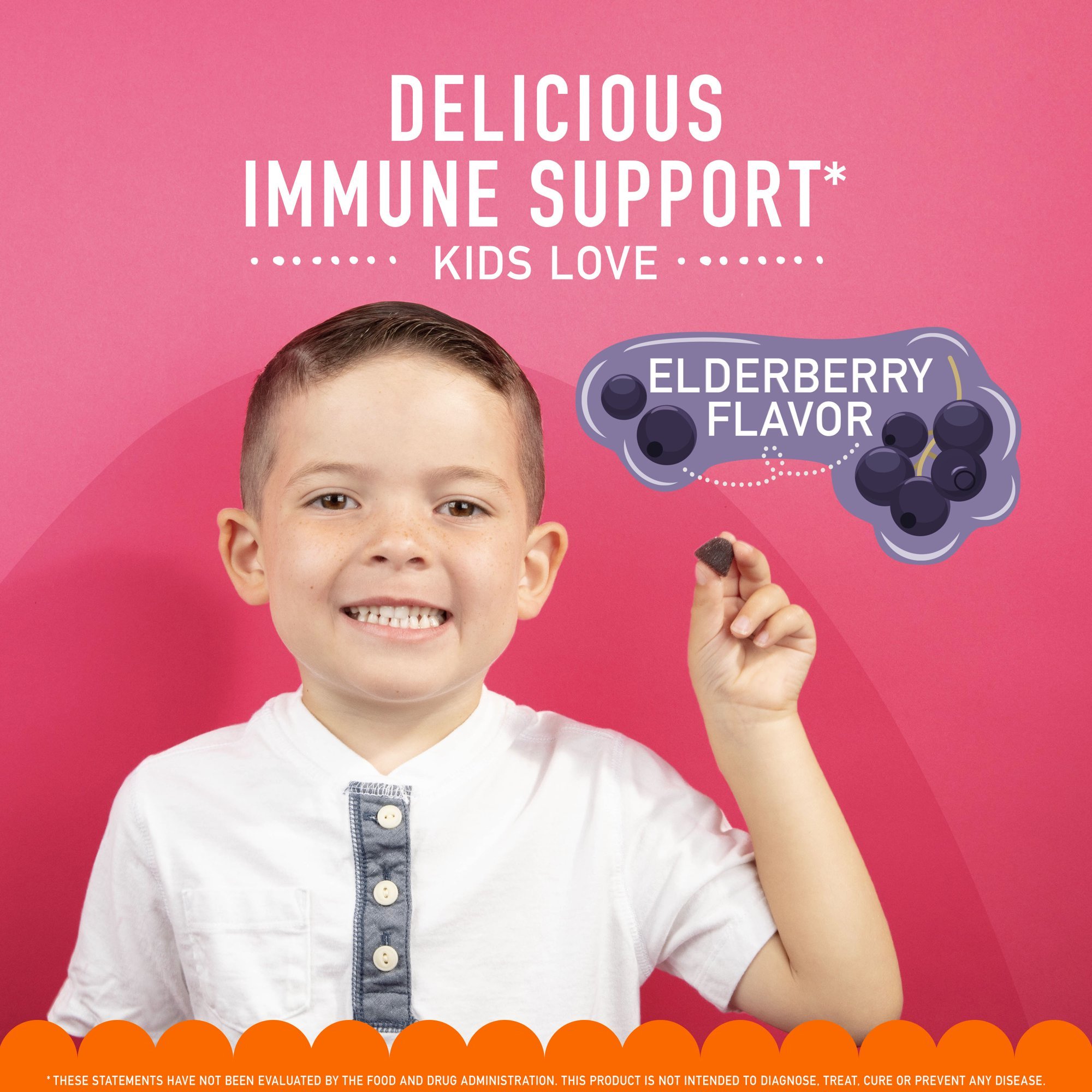 RB Health US LLC 64786590403 - Airborne® Immune Support Supplement Gummies Elderberry - 1/Bottle