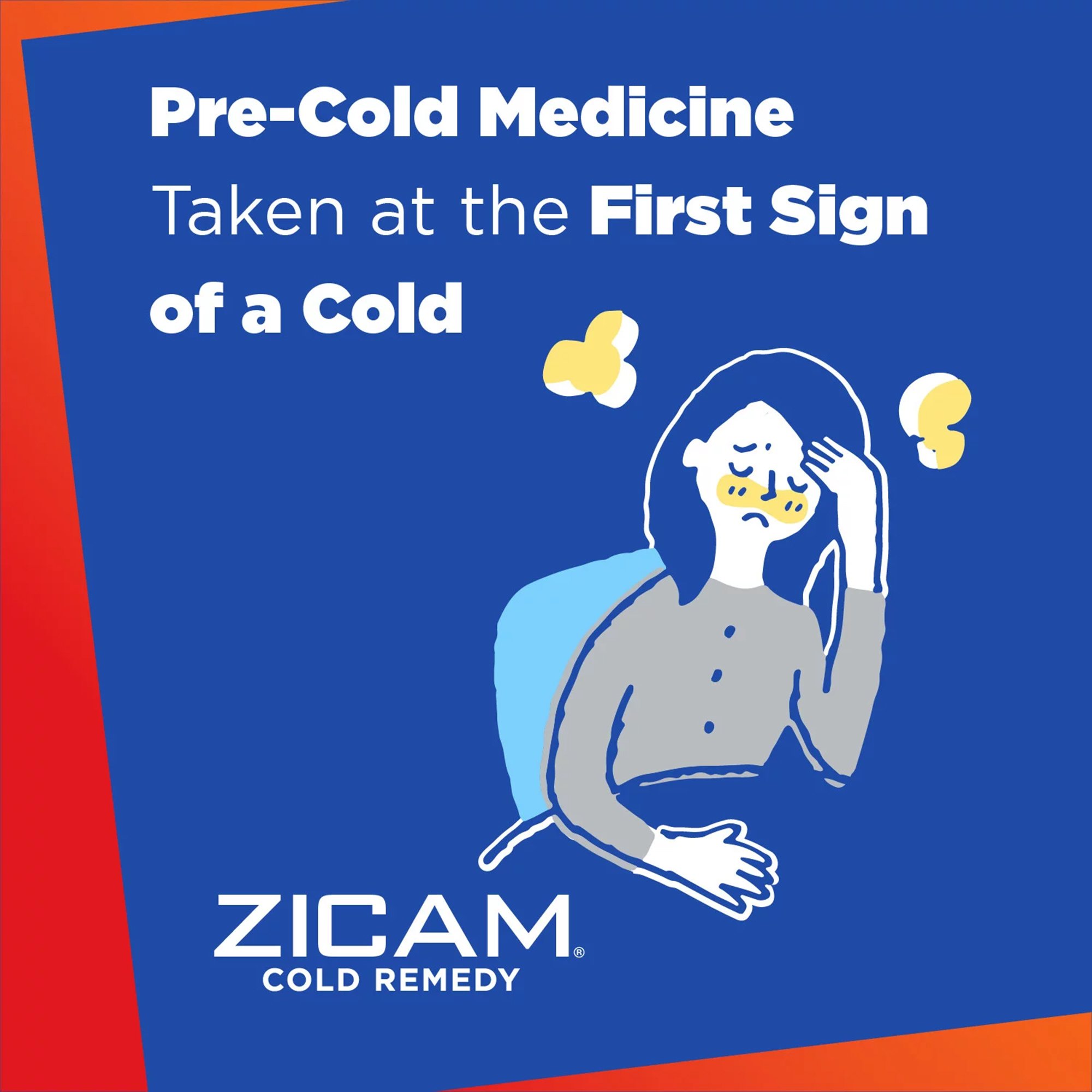 Church and Dwight 62750004410 - Zicam Cold Remedy RapidMelts Tablets Citrus - 1/Bottle