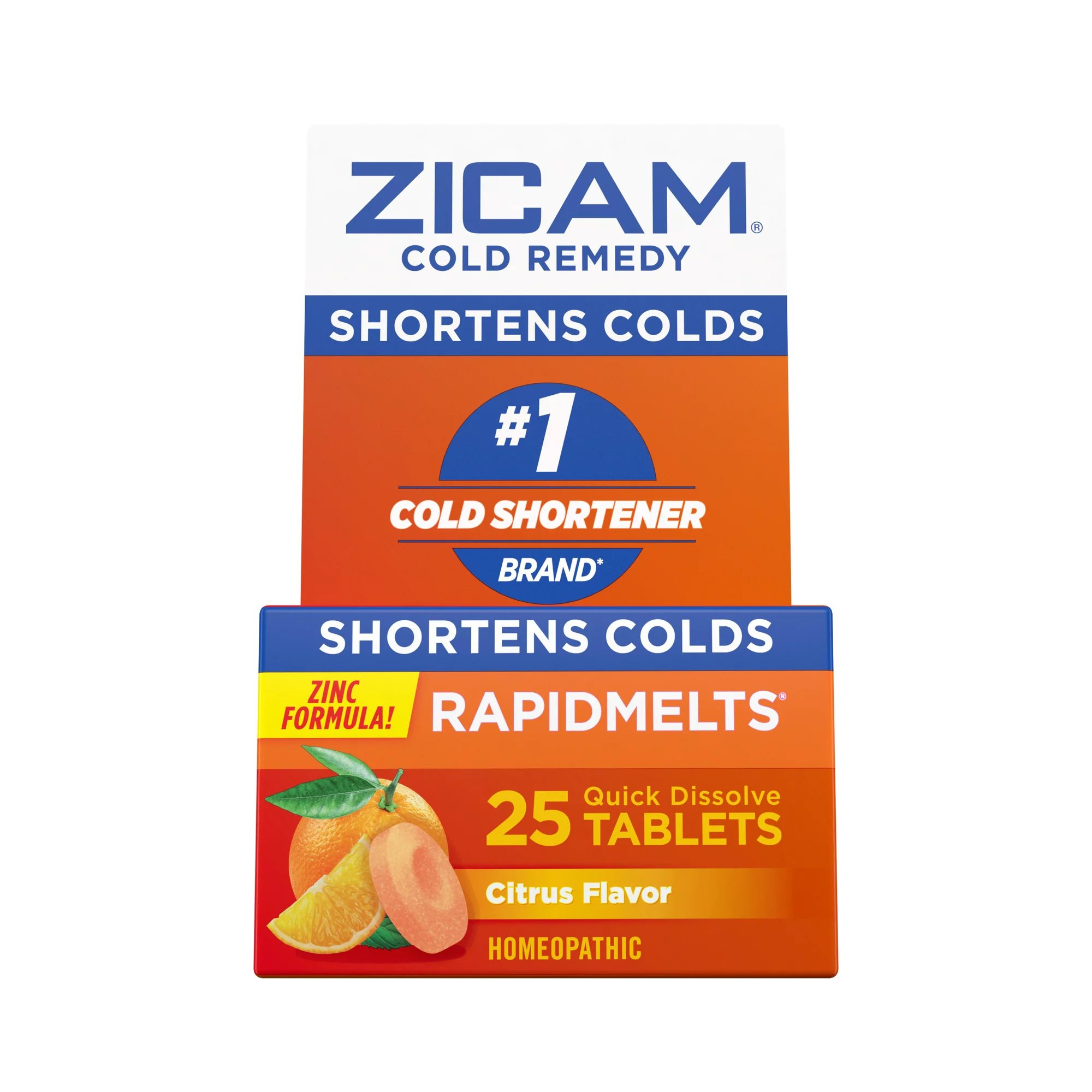 Church and Dwight 62750004410 - Zicam Cold Remedy RapidMelts Tablets Citrus - 1/Bottle