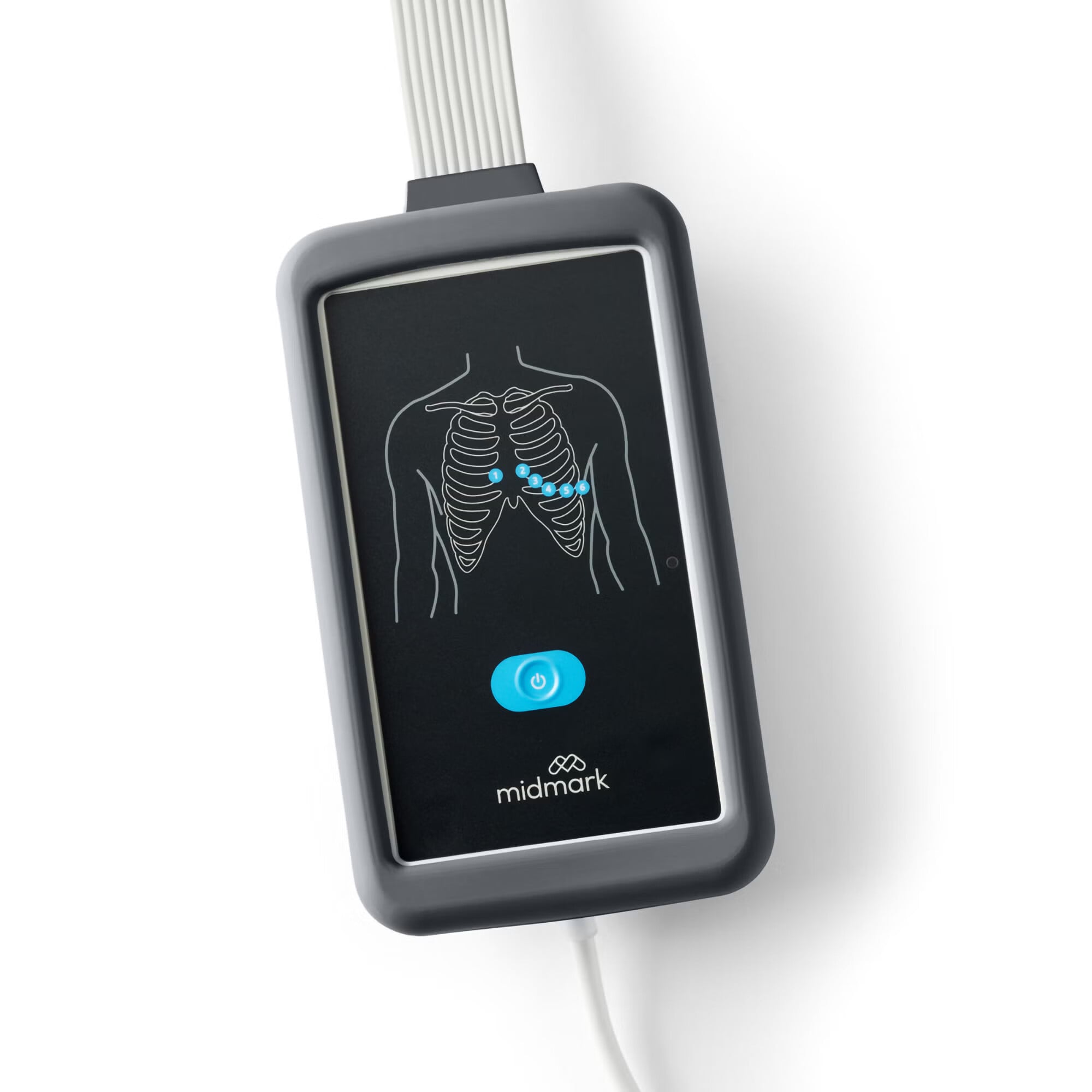 Midmark - 4-000-0080 Electrocardiograph Midmark® USB Connection Digital Display Resting