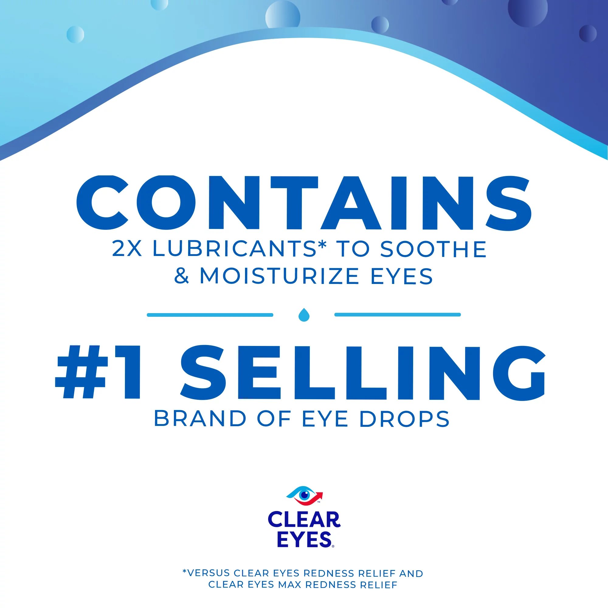 Prestige Medical 67811225433 - Clear Eyes® Triple Action Lubricant Redness Reliever Eye Drops - 1/Each
