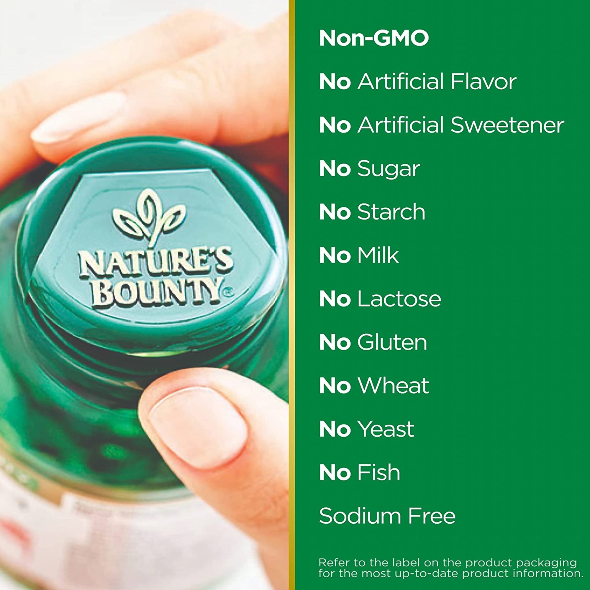 US Nutrition 07431259408 - Nature's Bounty® Magnesium 400 mg Mineral Supplement Rapid Release Softgels - 1/Bottle