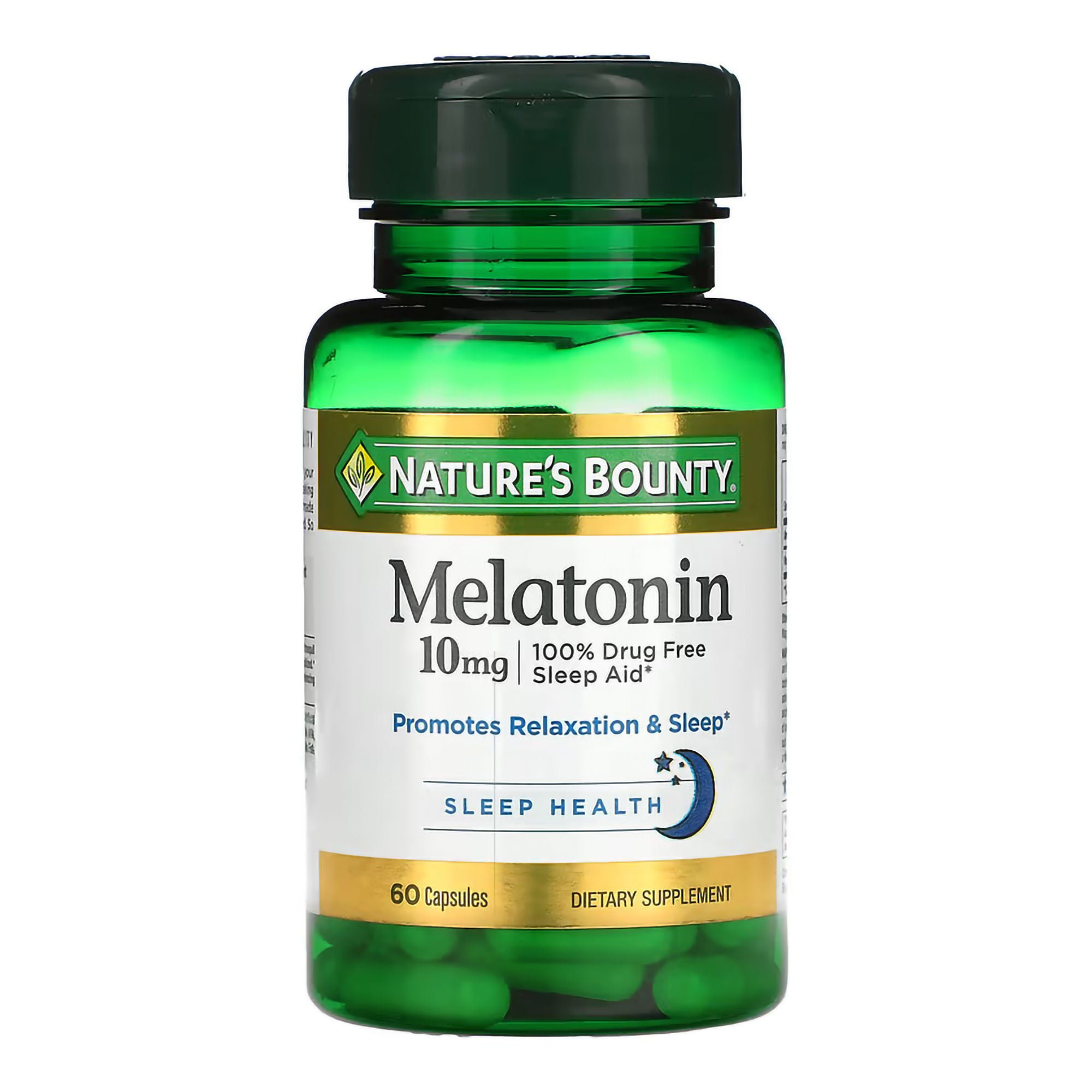 US Nutrition - 07431219491 Nature's Bounty® Melatonin 10 mg Capsules