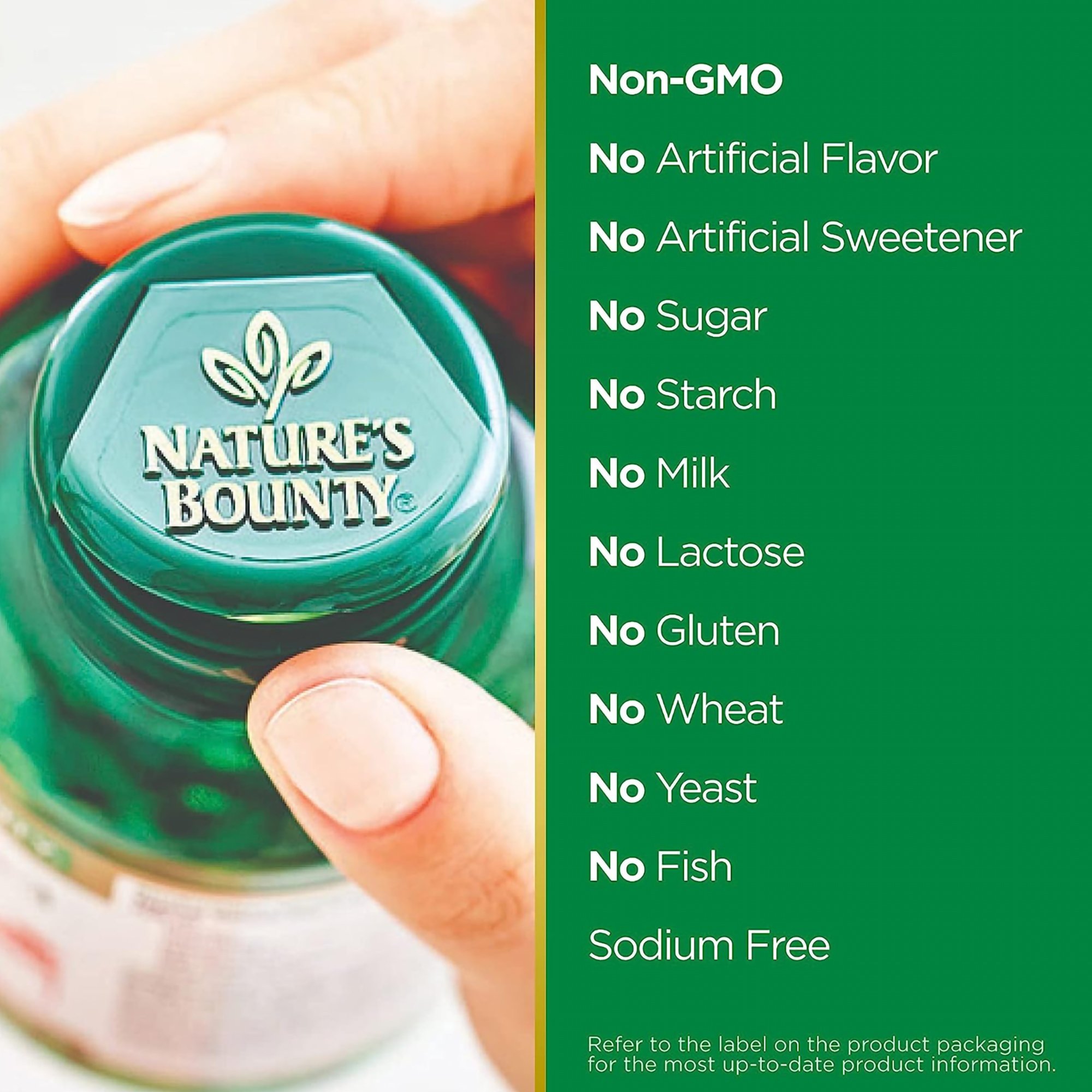 US Nutrition 07431201947 - Nature's Bounty Milk Thistle 1000 mg Herbal Supplement Softgels - 1/Bottle