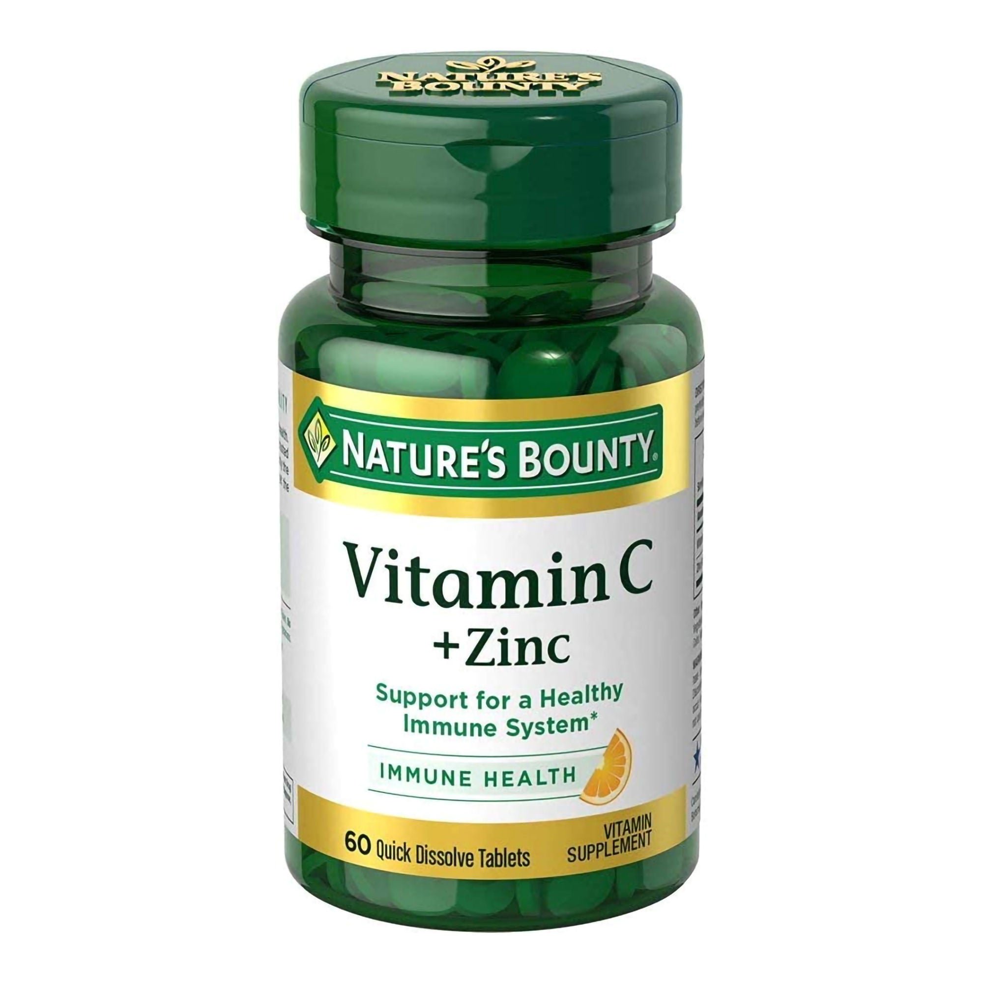 US Nutrition - 74312553936 Nature's Bounty® Quick Dissolve Vitamin C plus Zinc