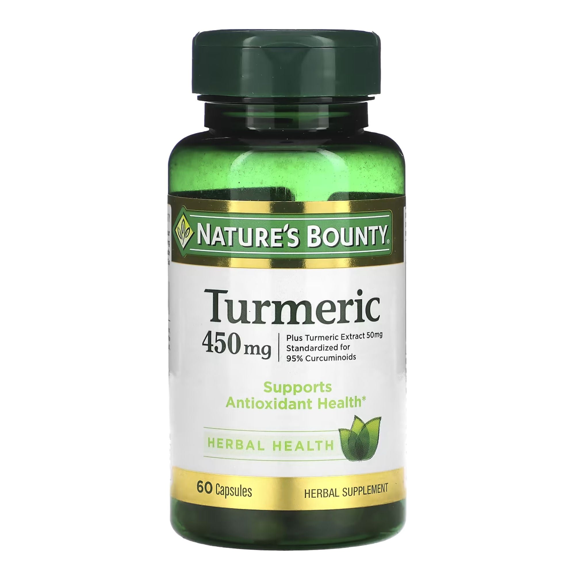 US Nutrition - 74312154171 Nature's Bounty® Turmeric 450 mg Capsules