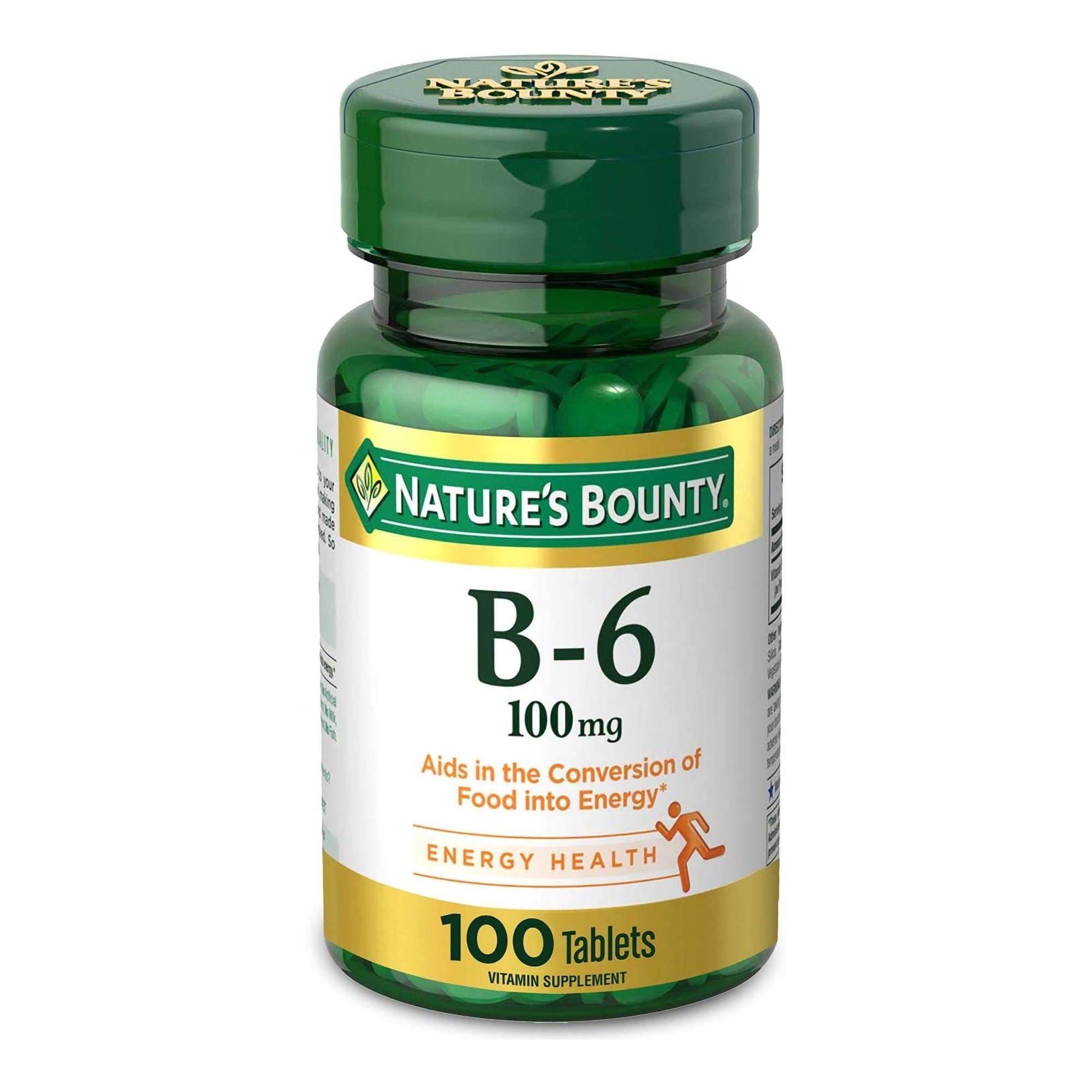 US Nutrition - 74312000650 Nature's Bounty® Vitamin B-6 100 mg Tablets