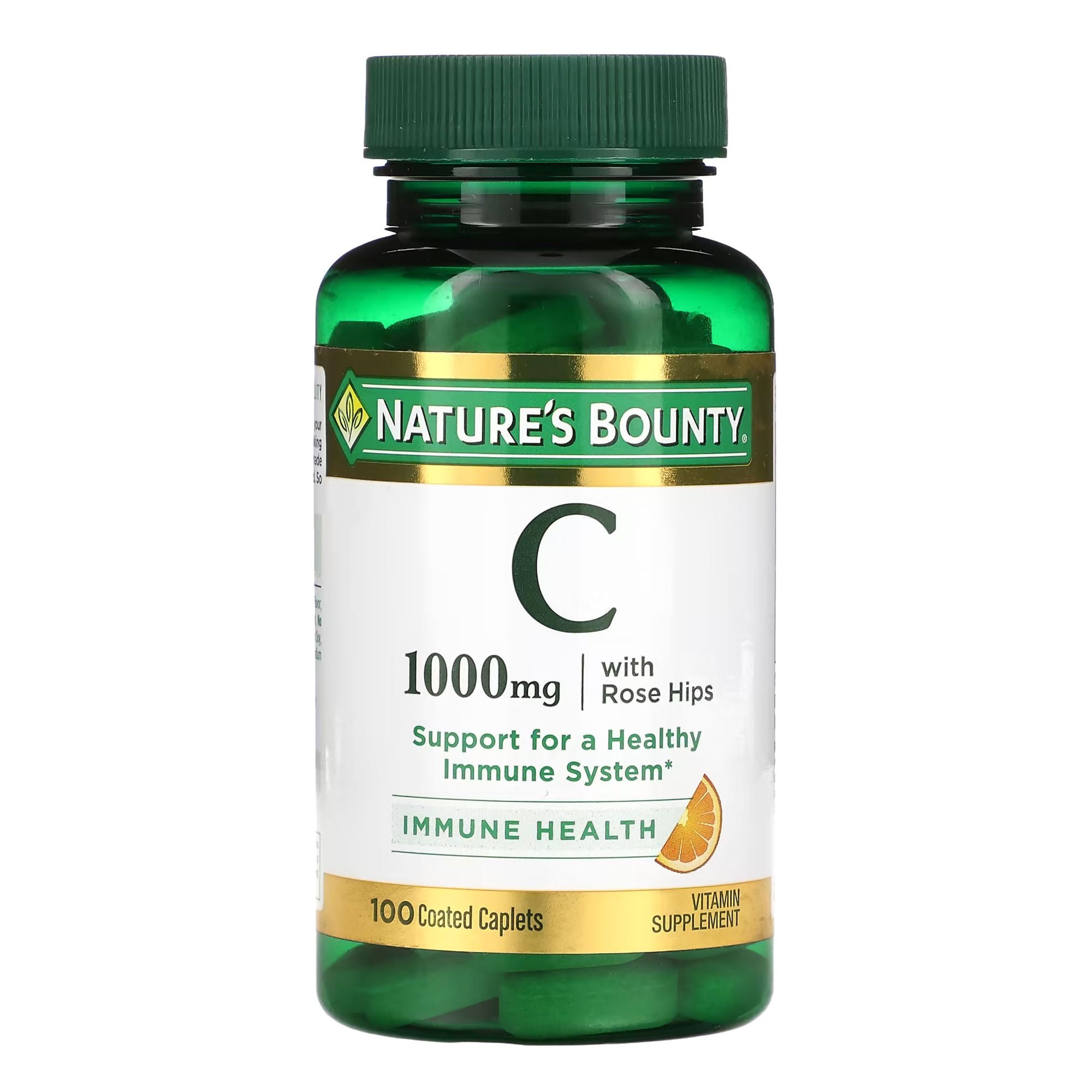 US Nutrition - 74312000690 Nature's Bounty® 1000 mg Vitamin C with Rose Hips Coated Caplets