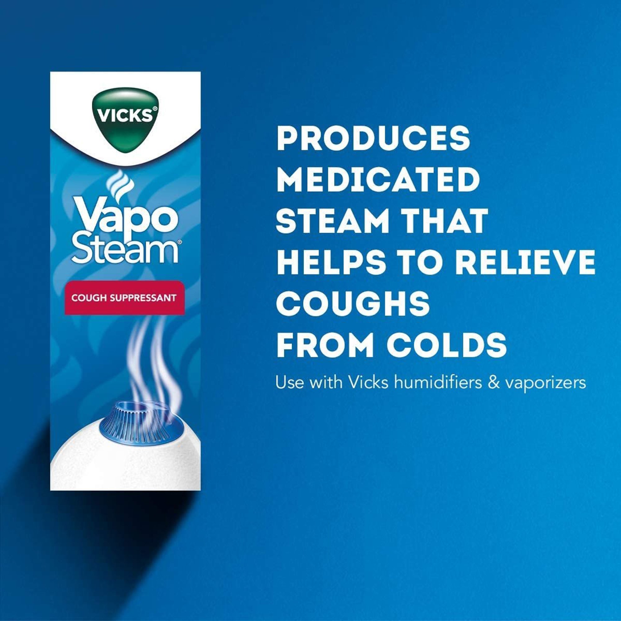 Kaz Inc 32878580008 - Vicks Vapo Steam® Cough Suppressant - 1/Each