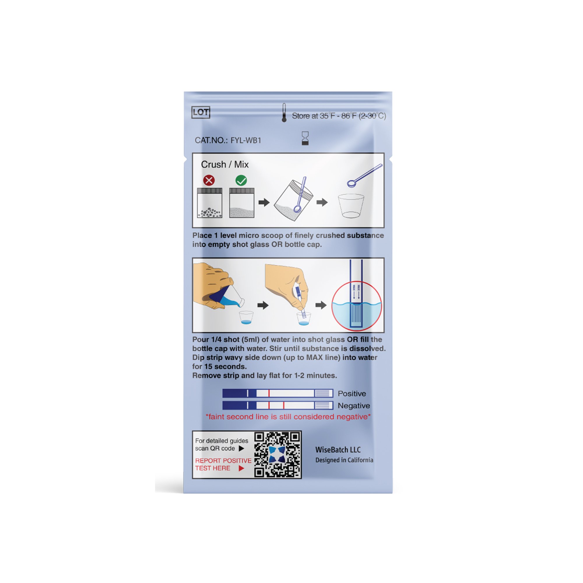 WiseBatch FYL - WB1 - 100/Pack