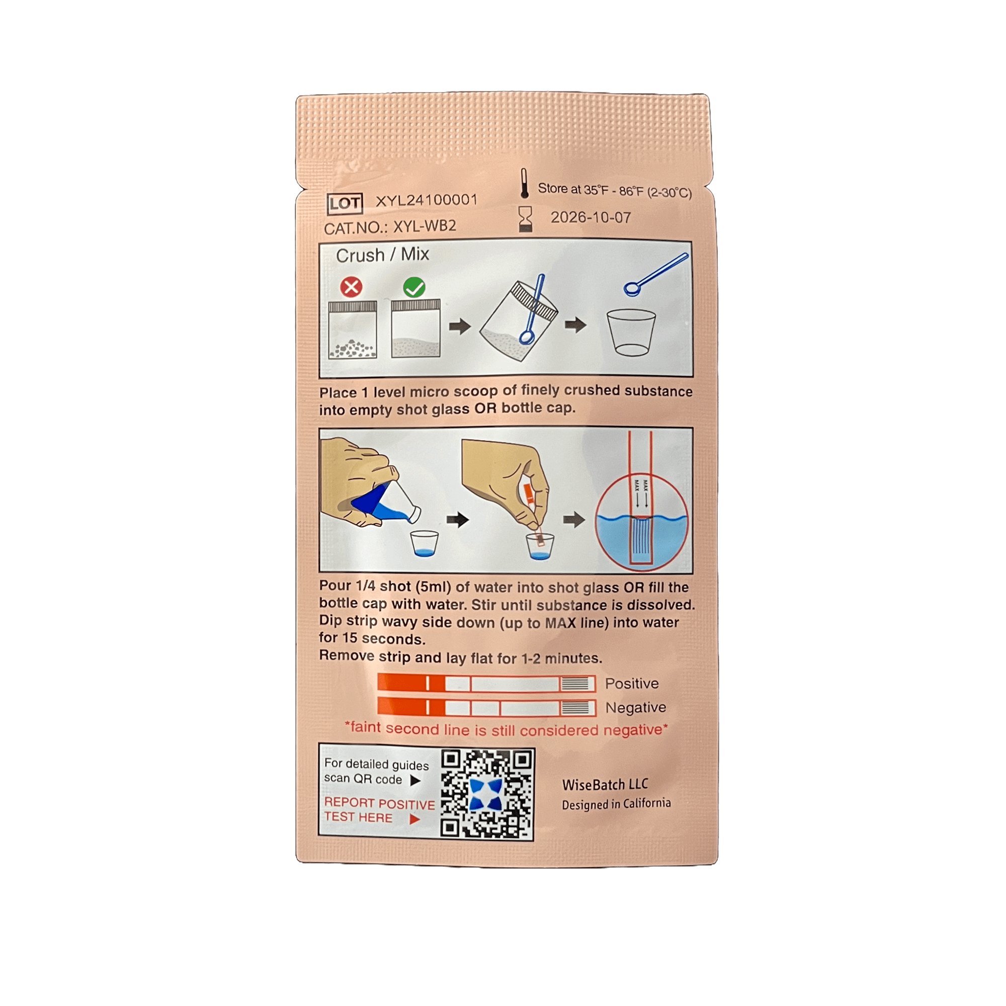 WiseBatch XYL - WB2 - 100/Pack