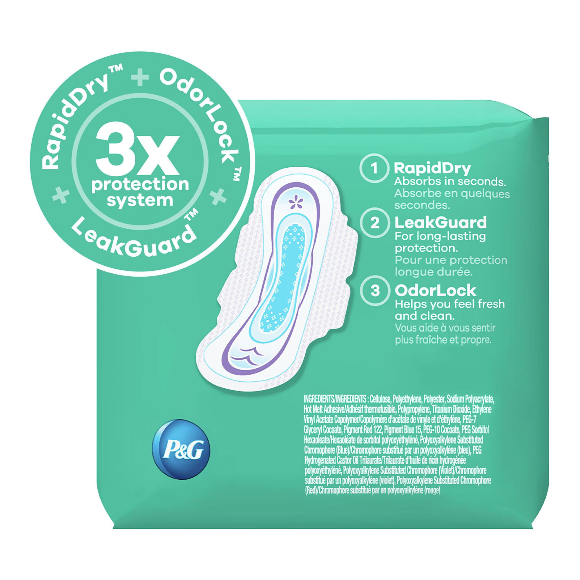 Procter & Gamble 03700089907 - Always® Ultra Thin Extra Long Super Pads, Size 3 - 28/Pack