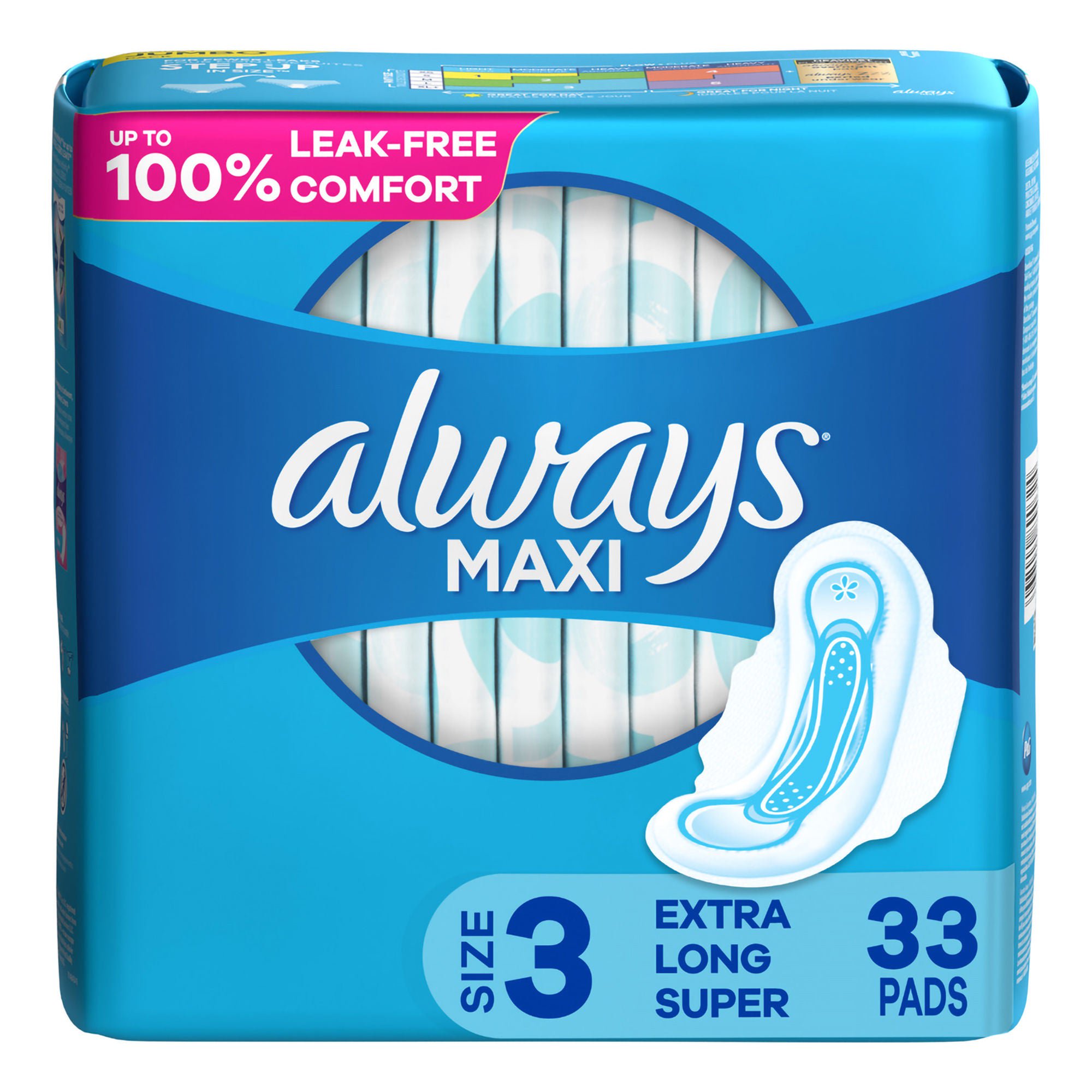 Procter & Gamble - 03700098727 Always® MAXI Extra Long Super Pads with Wings